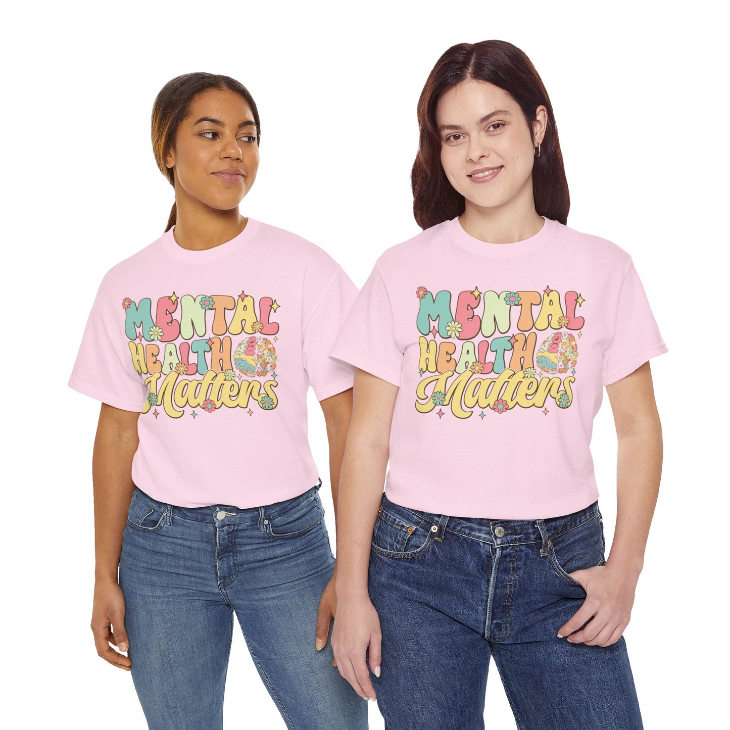 Mental Health Matters-Heavy Cotton Tee