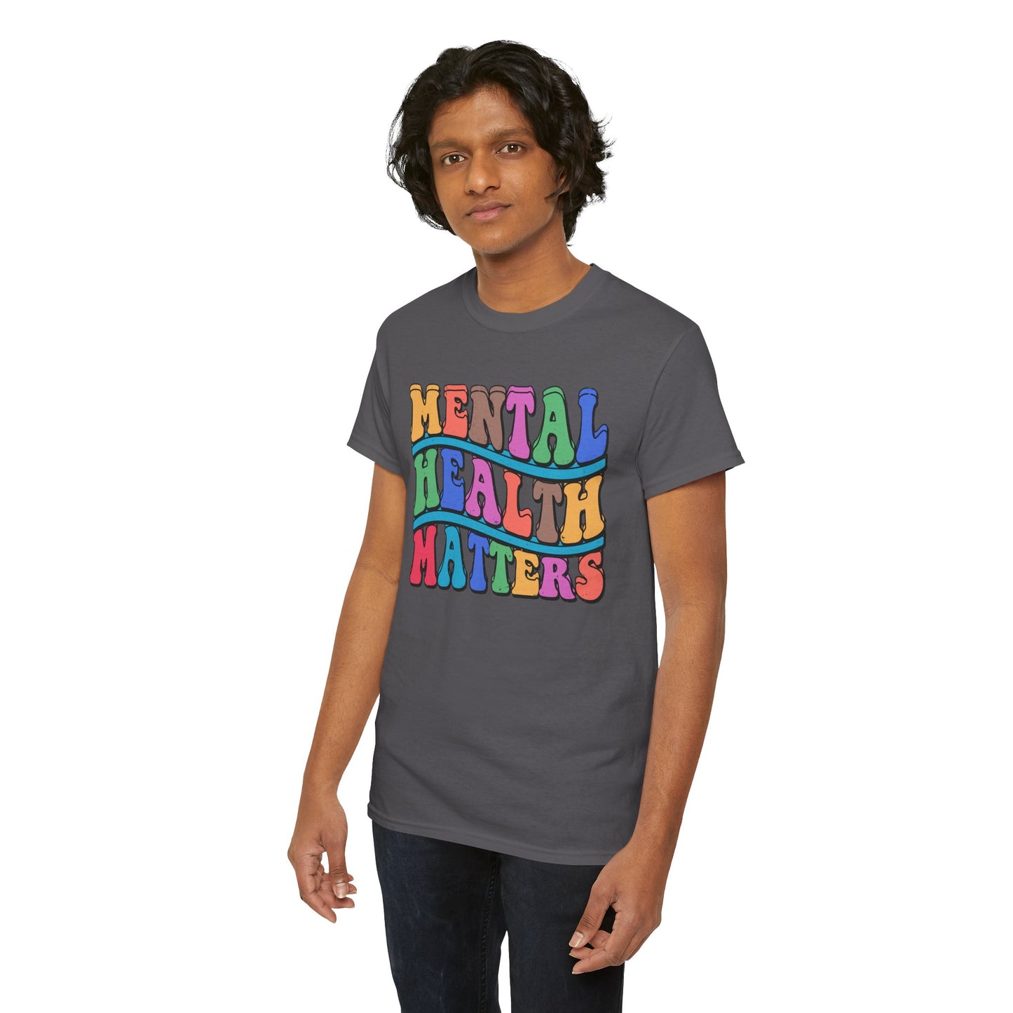 Mental Health Matters-Heavy Cotton Tee
