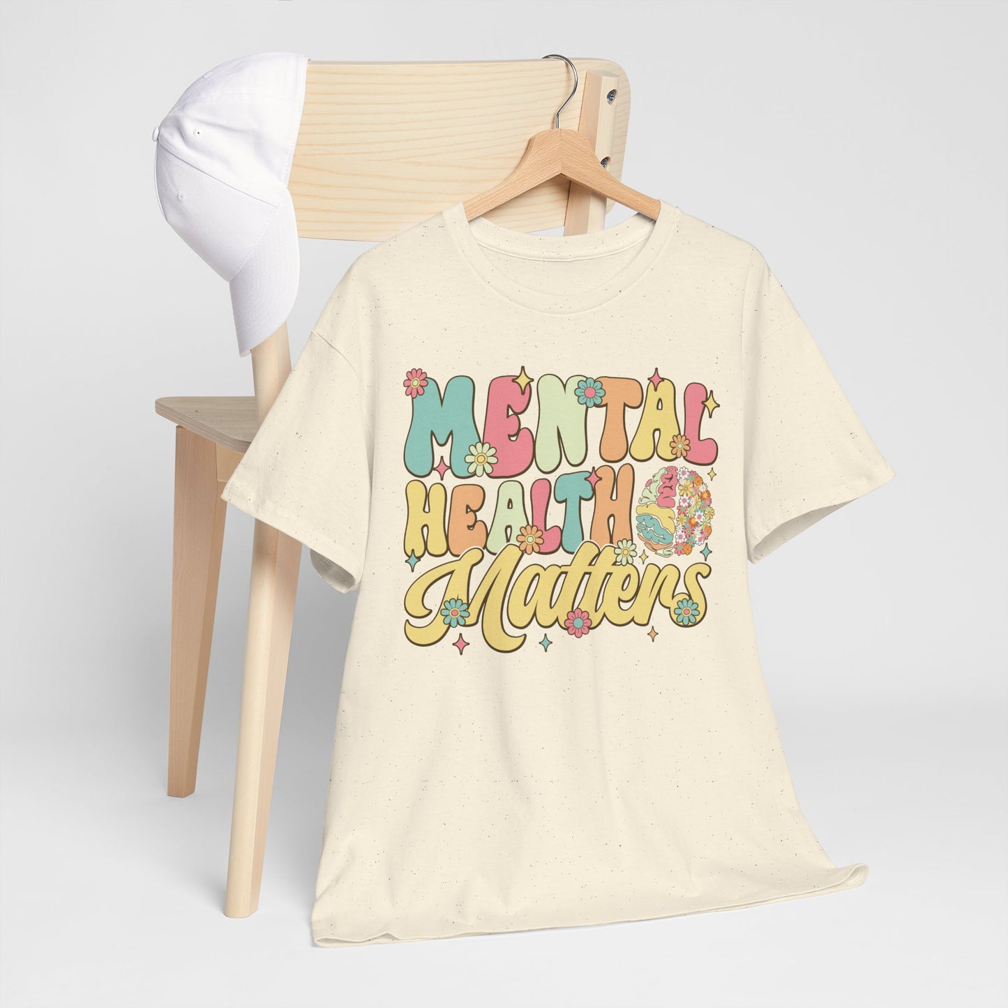 Mental Health Matters-Heavy Cotton Tee