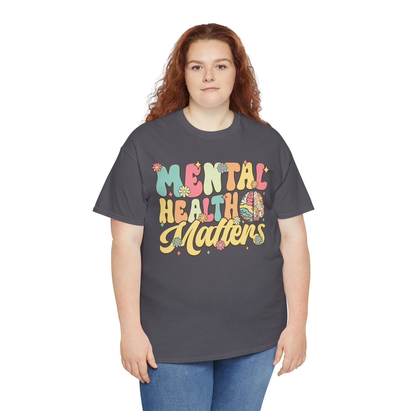 Mental Health Matters-Heavy Cotton Tee