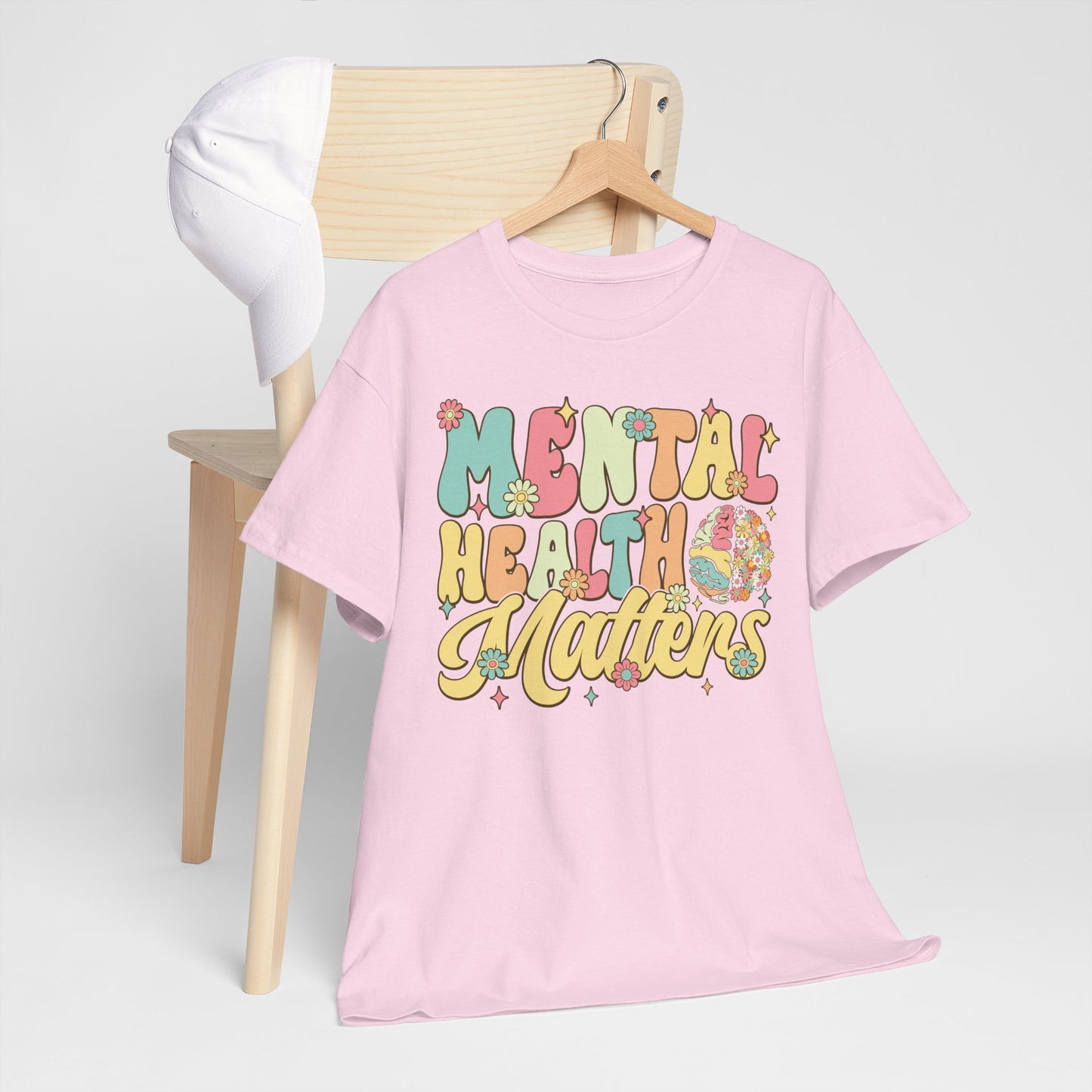 Mental Health Matters-Heavy Cotton Tee