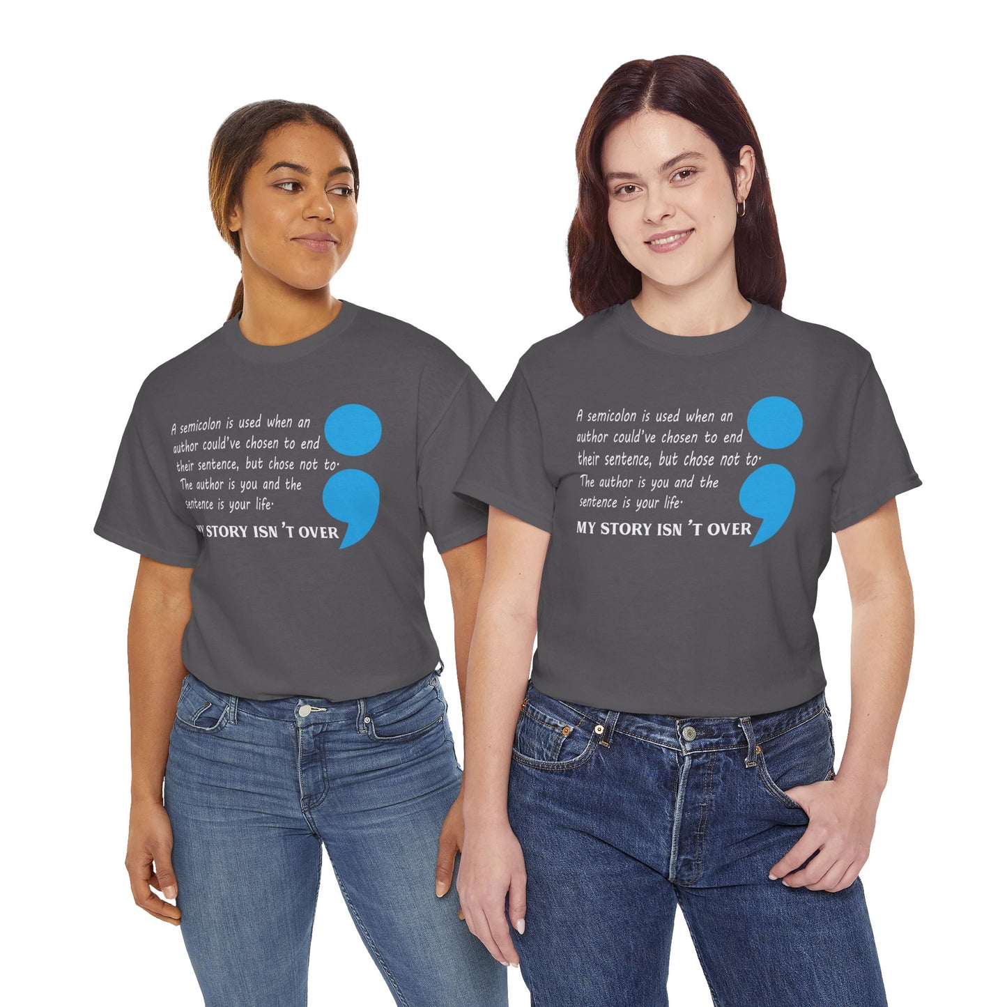 My Story isn't Over-Suicide Limited Edition T-shirts