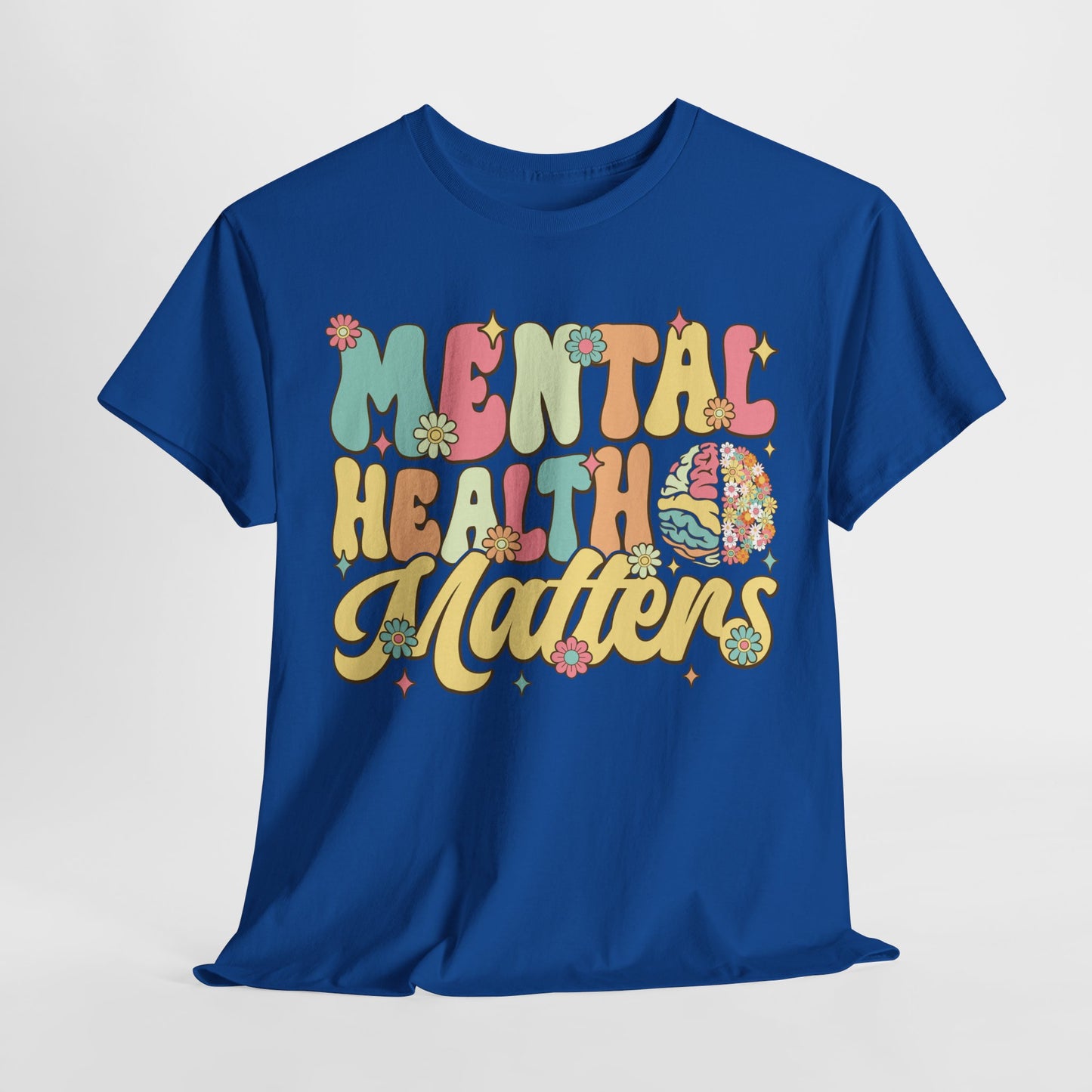 Mental Health Matters-Heavy Cotton Tee