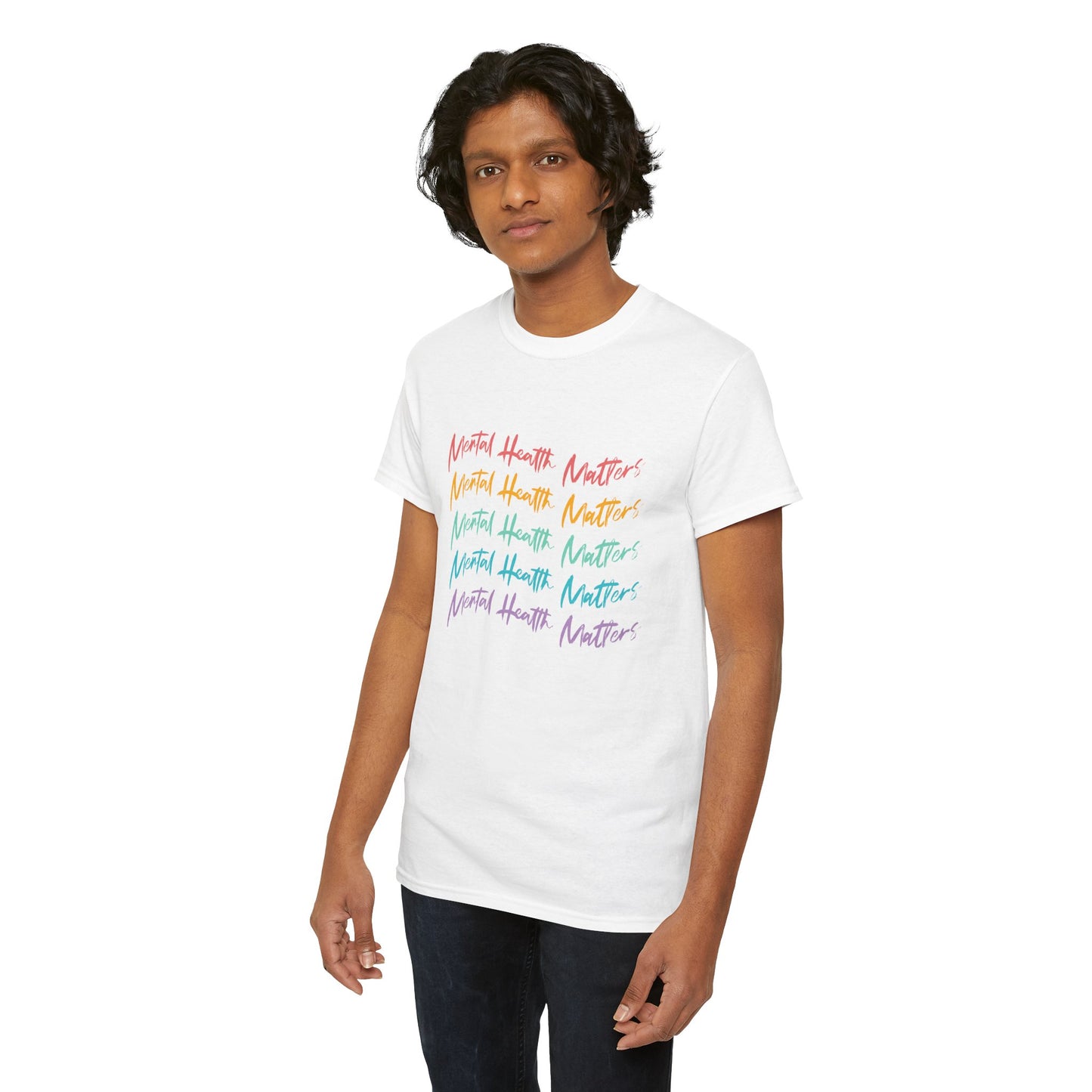 Mental Health Matters-Heavy Cotton Tee