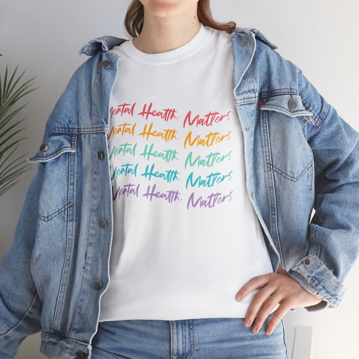 Mental Health Matters-Heavy Cotton Tee