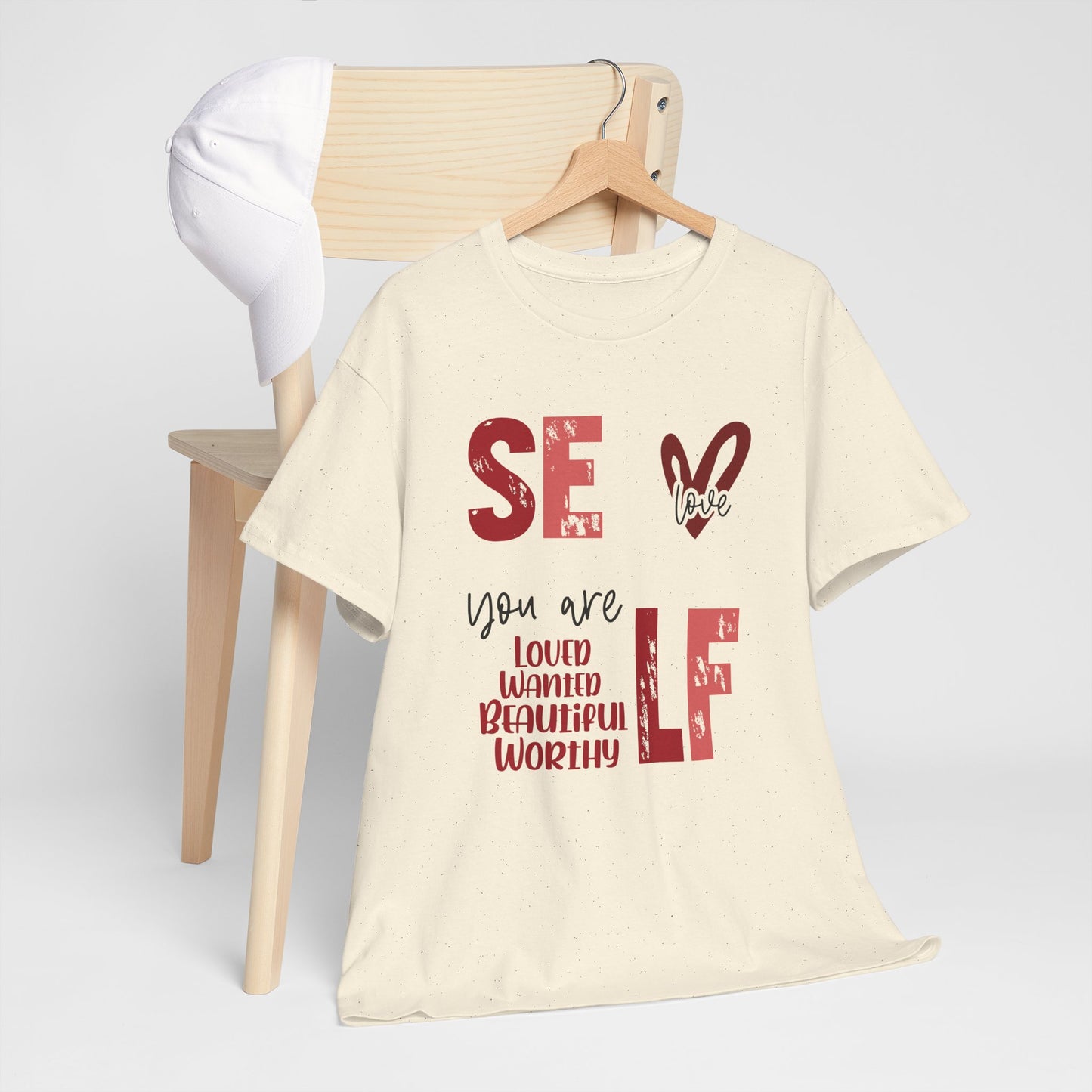 Self Love Inspirational Unisex Heavy Cotton Tee