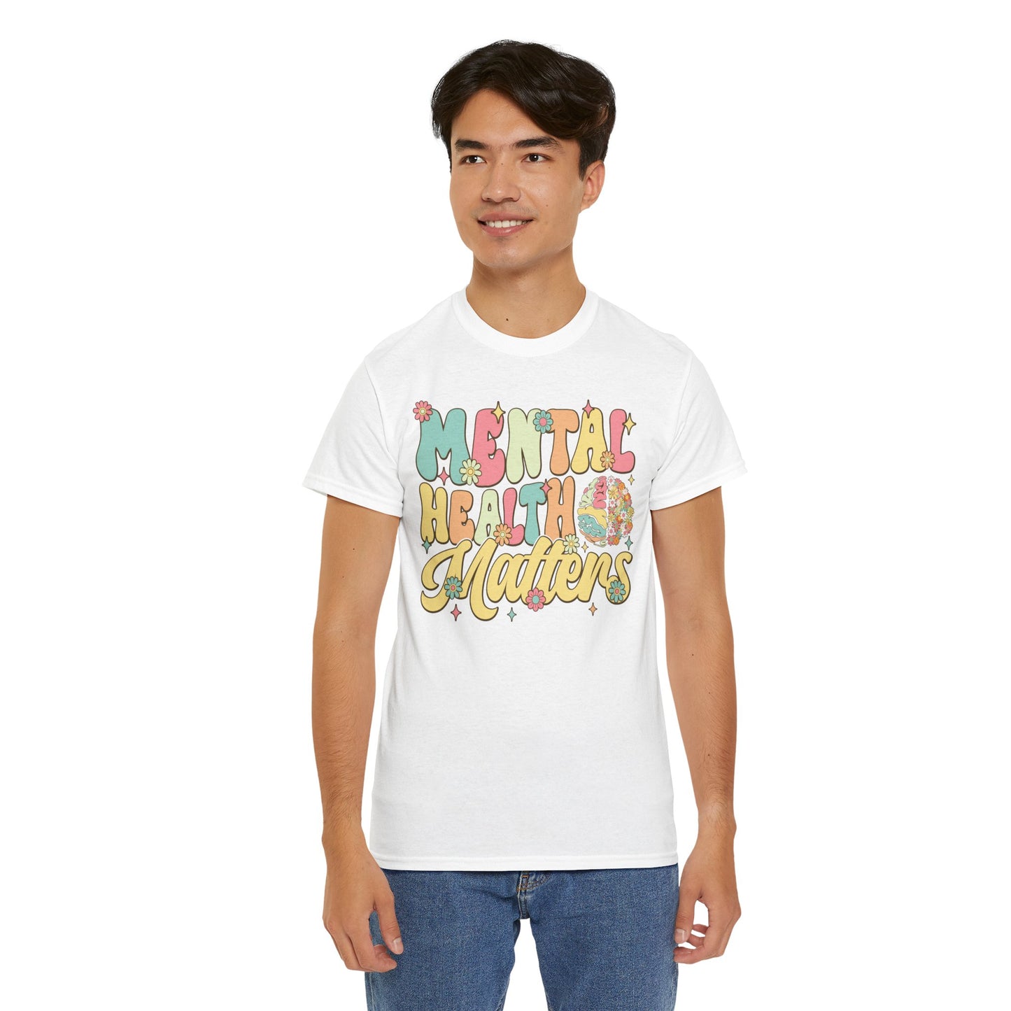 Mental Health Matters-Heavy Cotton Tee
