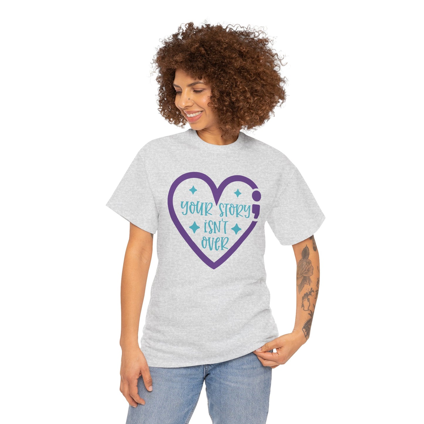 Suicide Prevention Awareness-Your Story Isn't Over-Limited Edition T-shirts