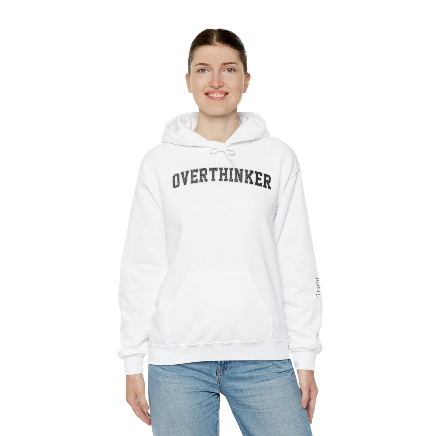Overthinker-Trying Present-Unisex Heavy Blend™ Hoodie