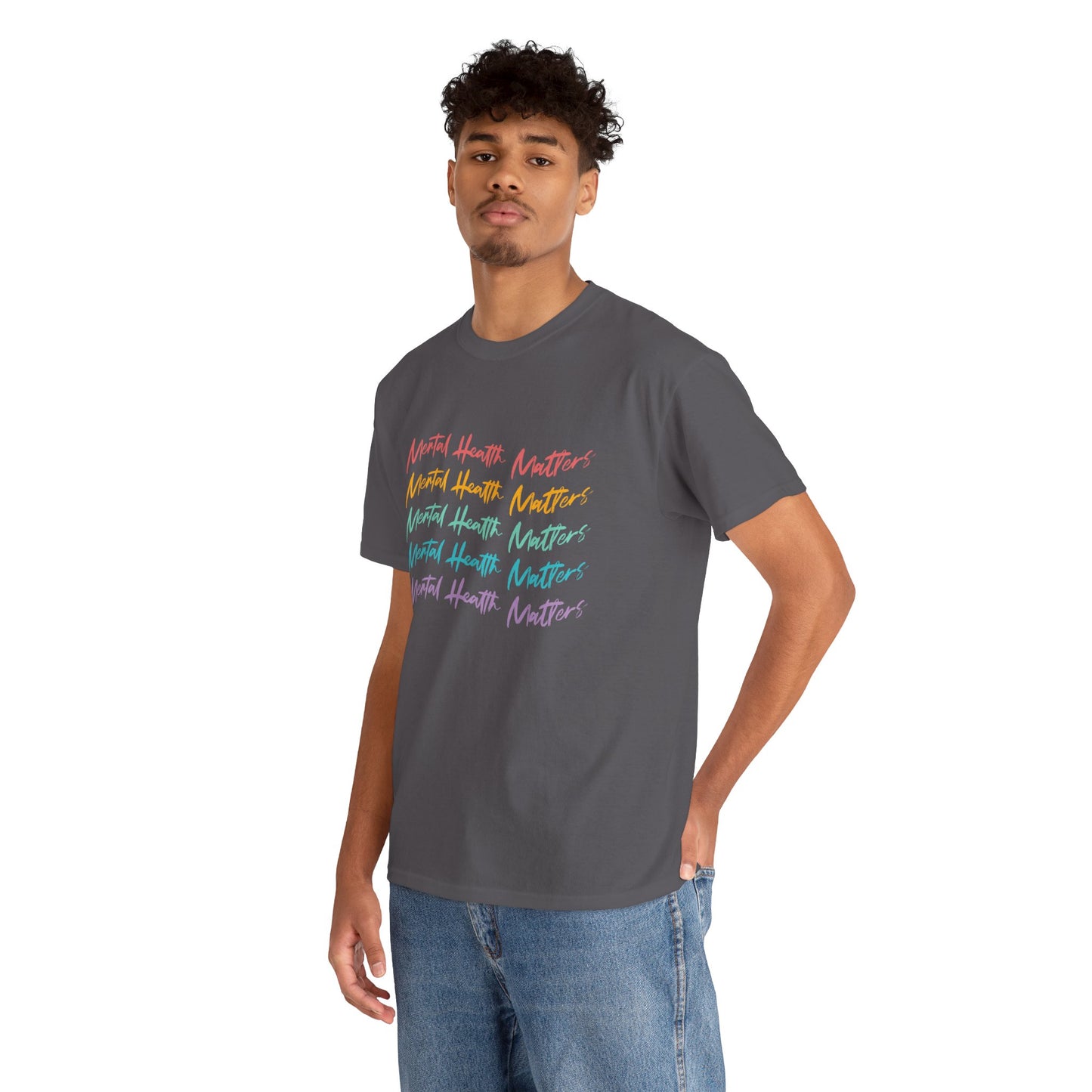Mental Health Matters-Heavy Cotton Tee