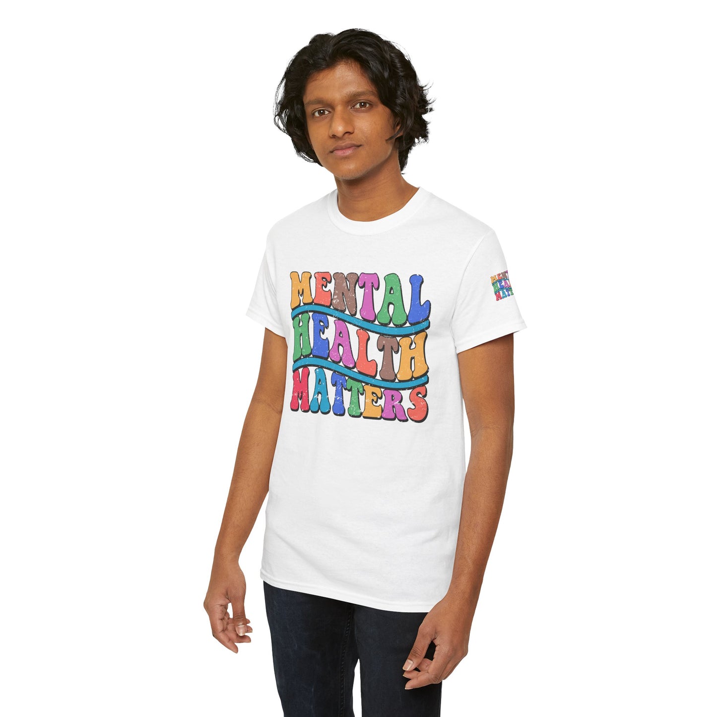 Mental Health Matters-Heavy Cotton Tee