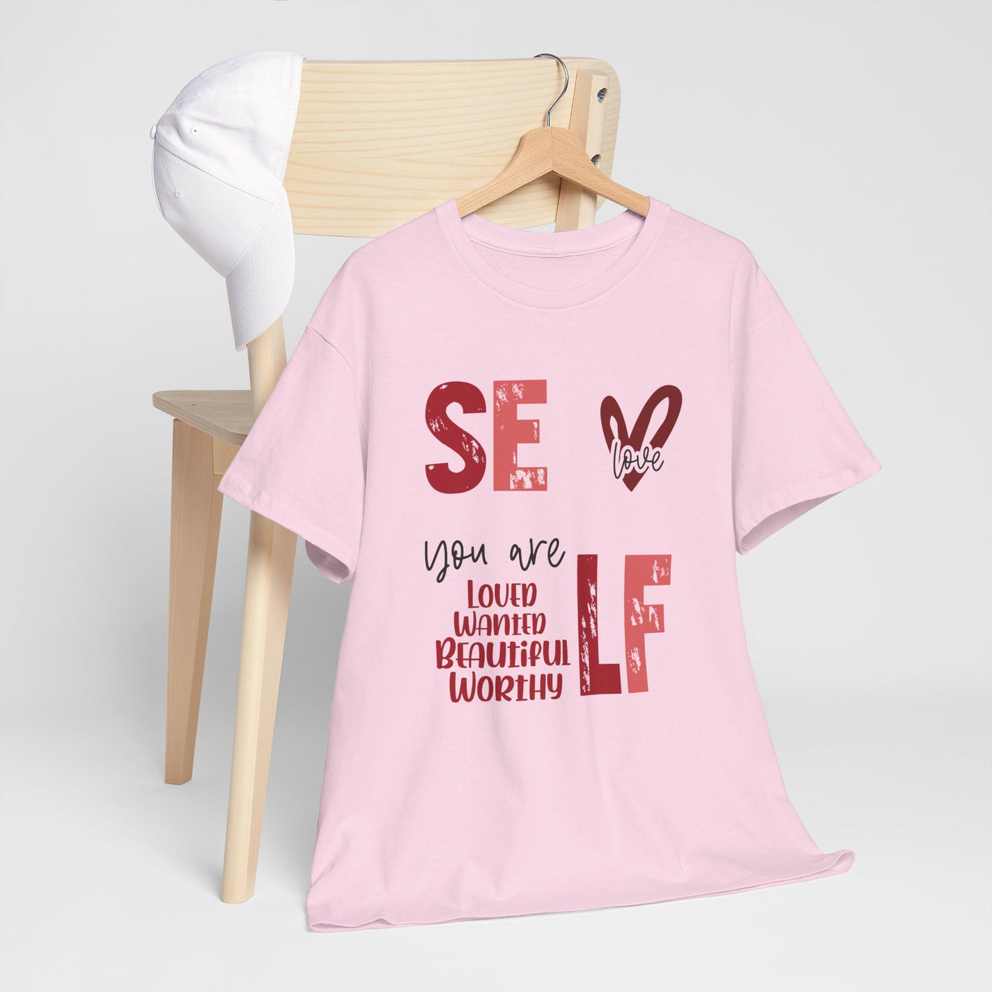 Self Love Inspirational Unisex Heavy Cotton Tee