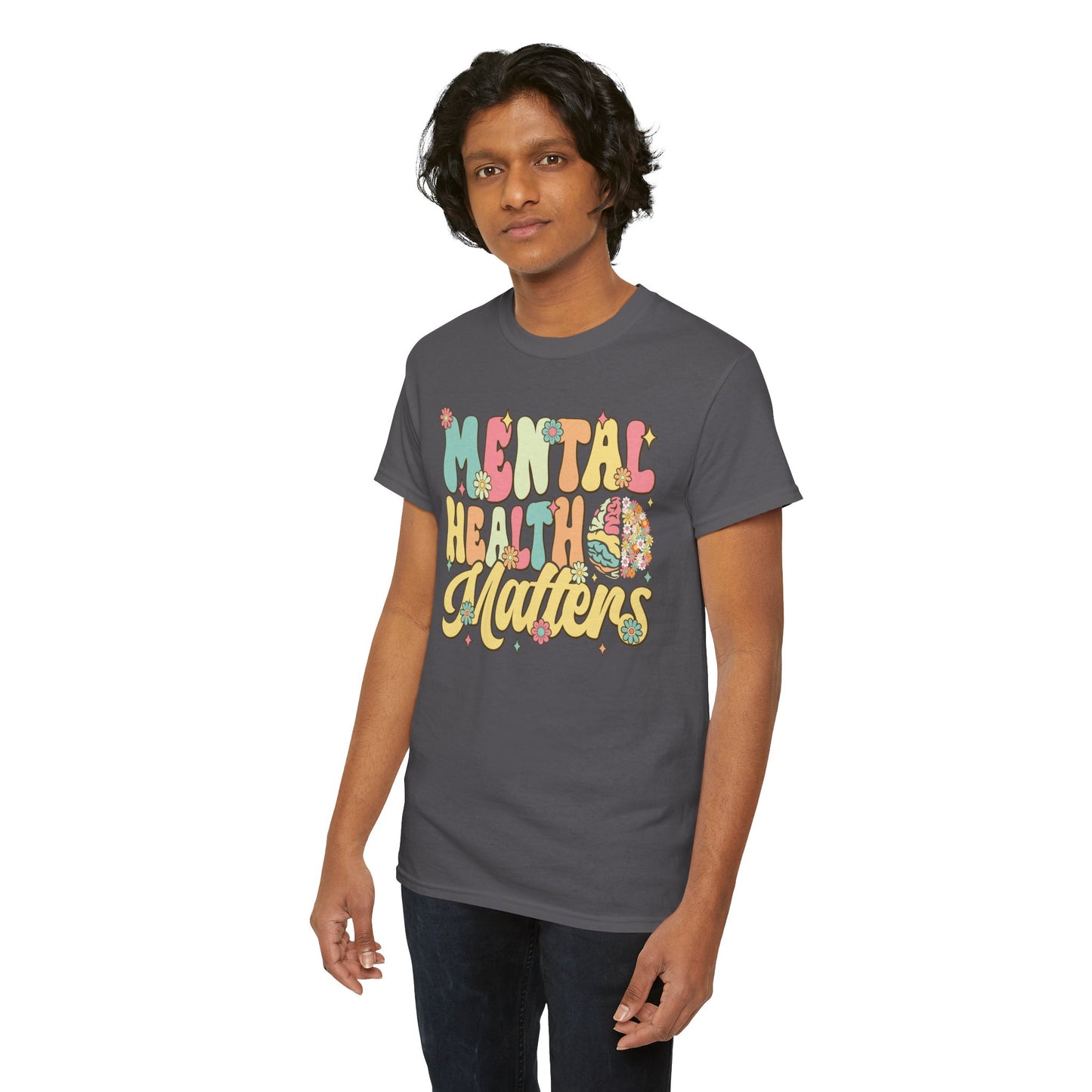 Mental Health Matters-Heavy Cotton Tee