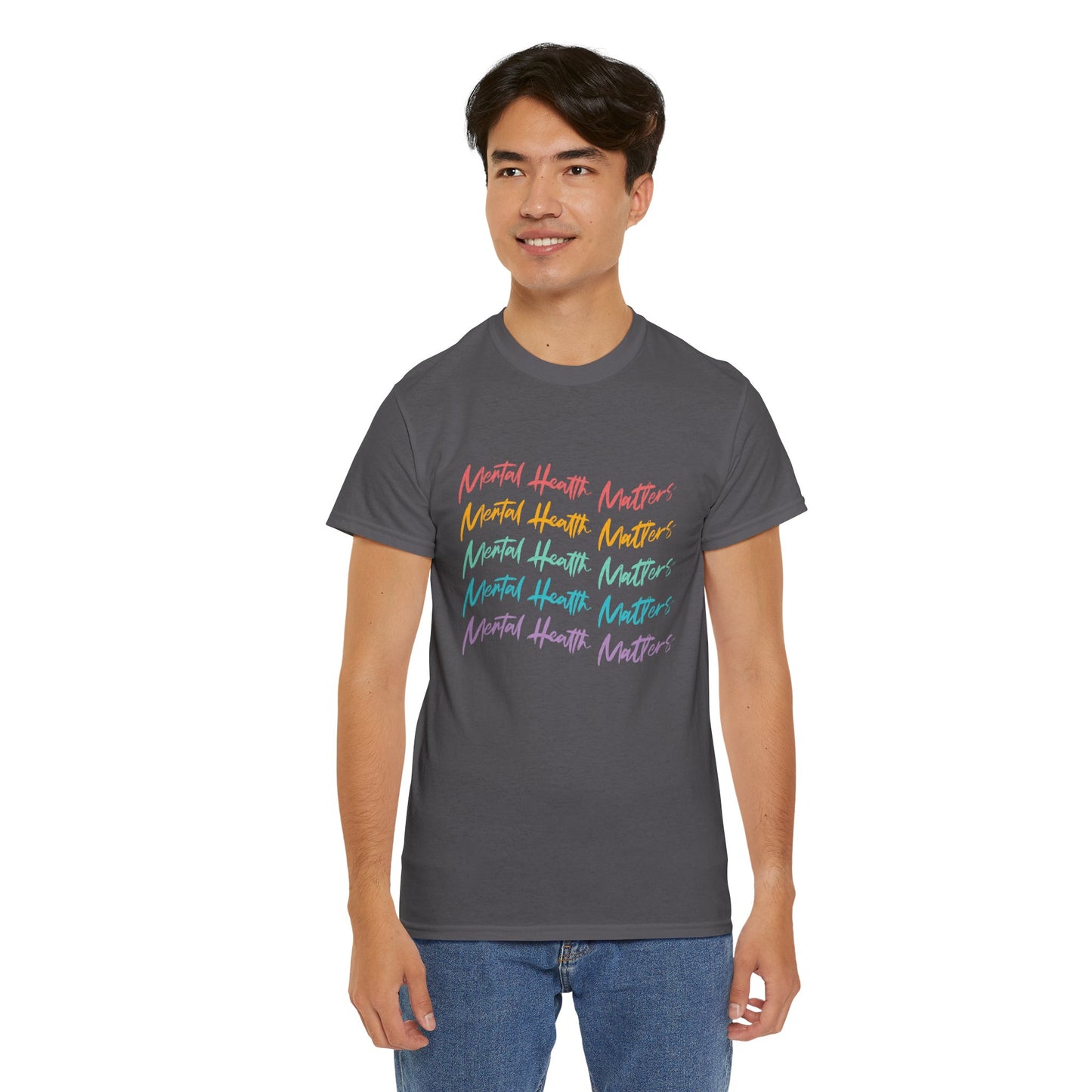 Mental Health Matters-Heavy Cotton Tee