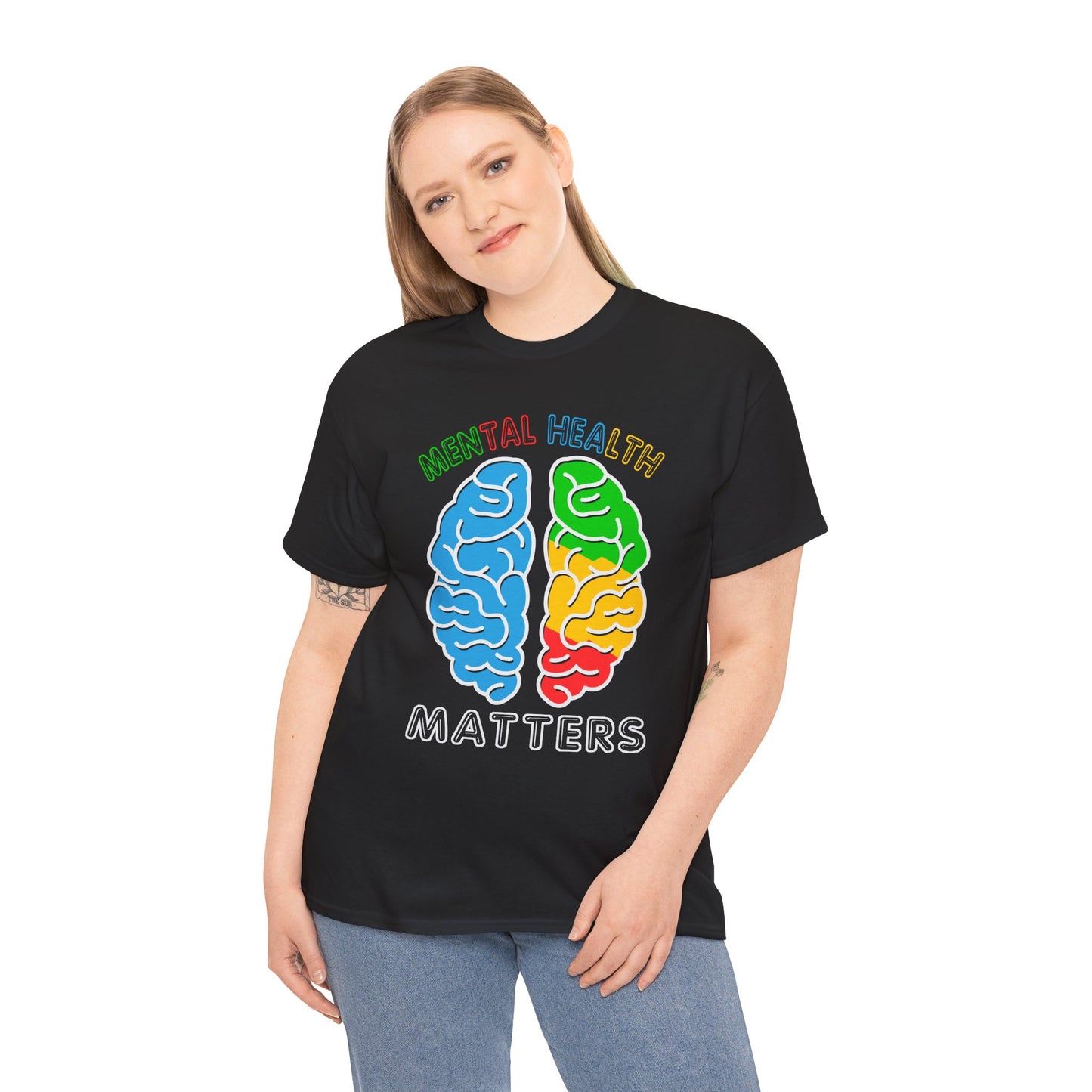 Mental Health Matters-Heavy Cotton Tee