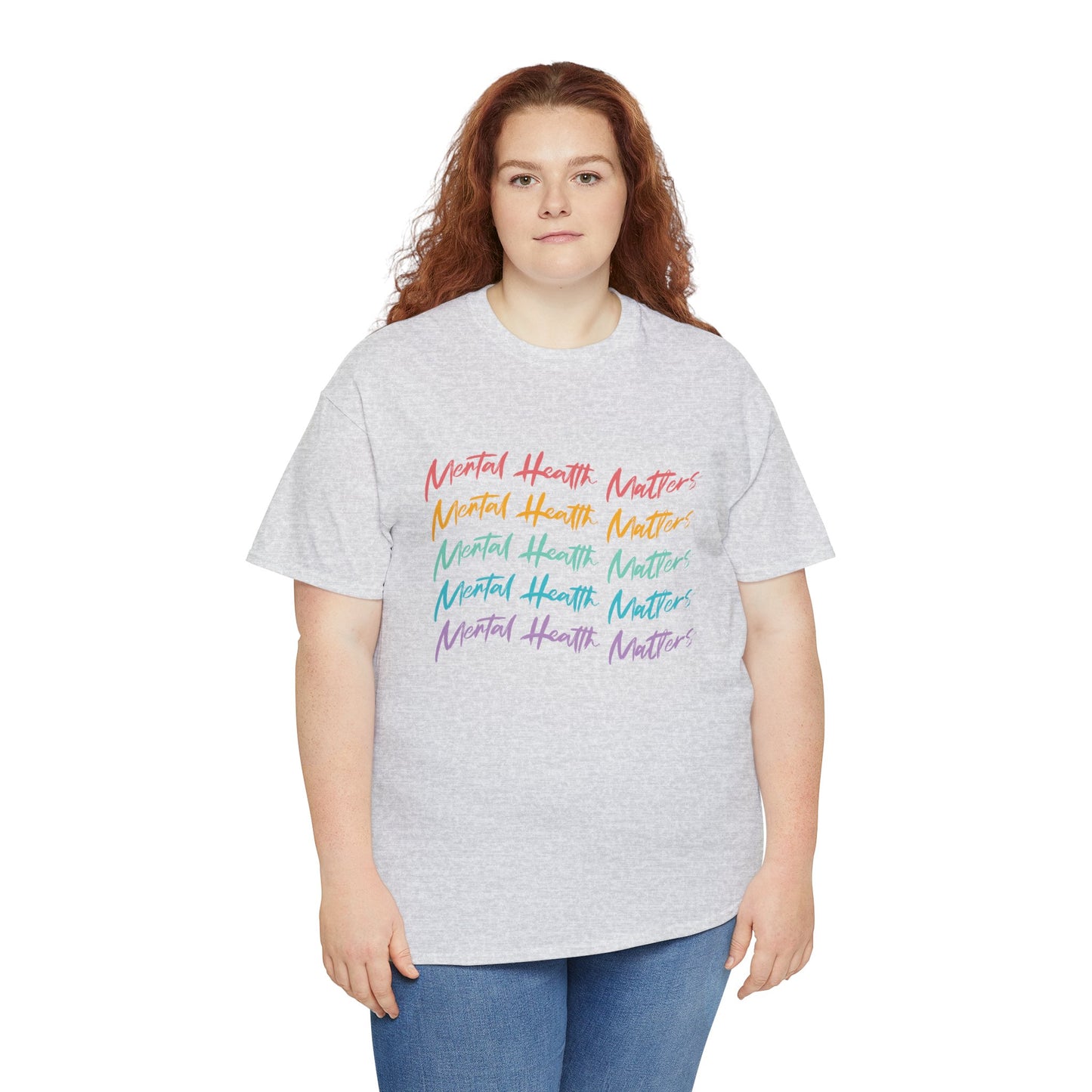 Mental Health Matters-Heavy Cotton Tee