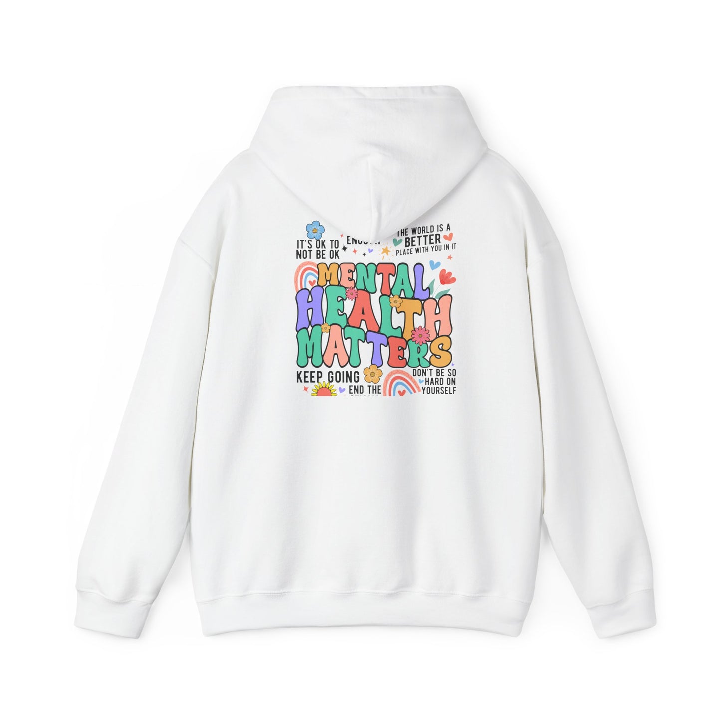 Mental Health Matters-Be Kind to your Mind-Unisex Heavy Blend™Hoodie