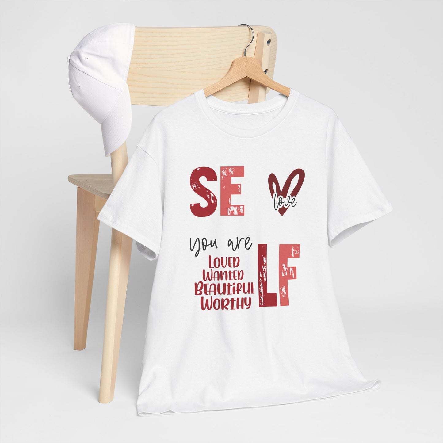 Self Love Inspirational Unisex Heavy Cotton Tee