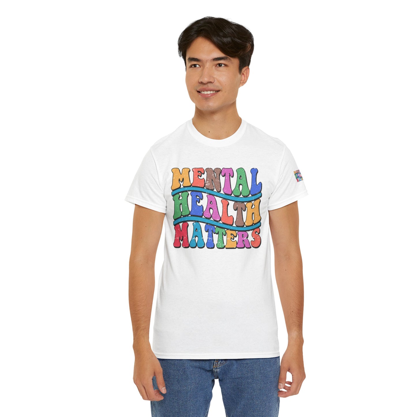 Mental Health Matters-Heavy Cotton Tee