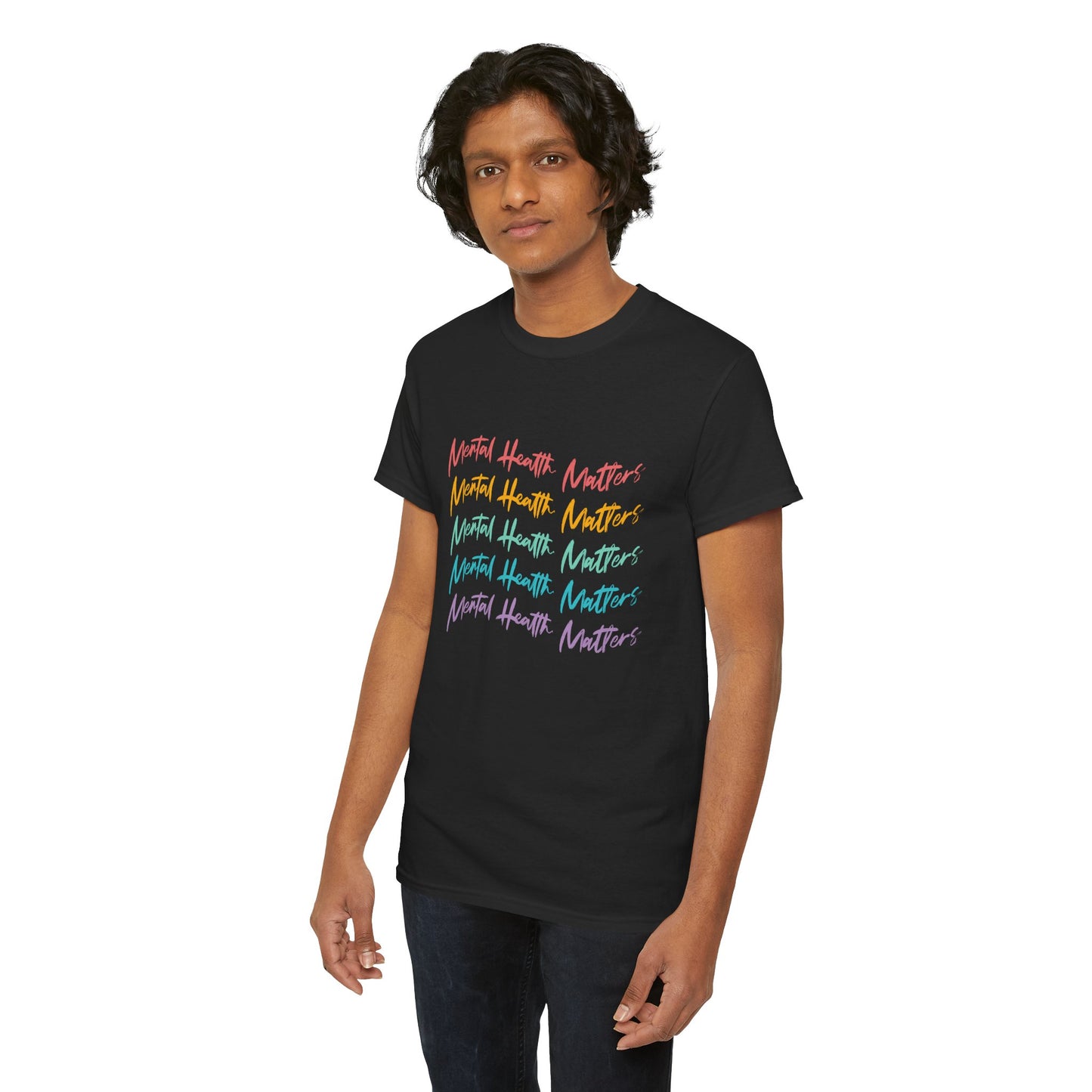 Mental Health Matters-Heavy Cotton Tee