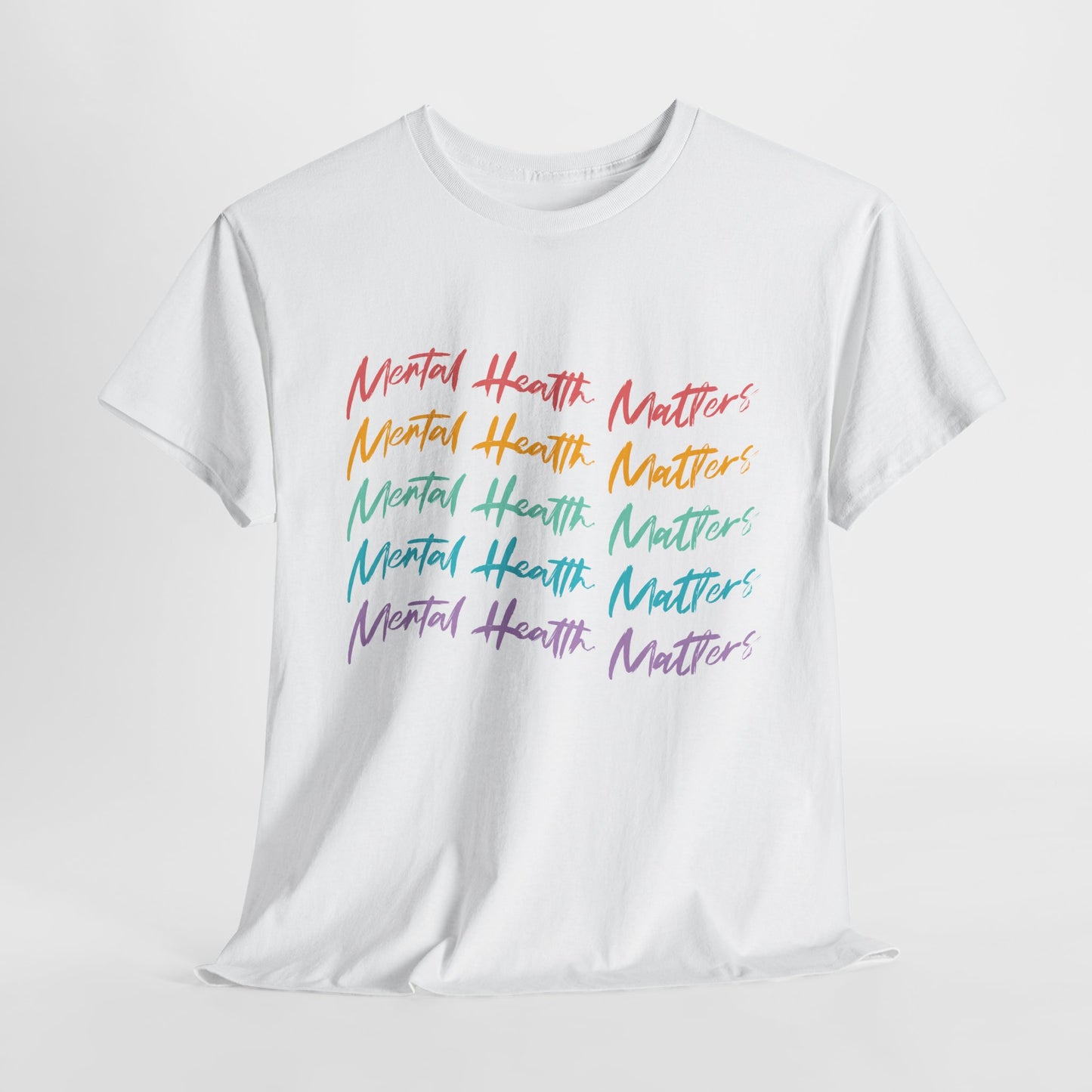 Mental Health Matters-Heavy Cotton Tee