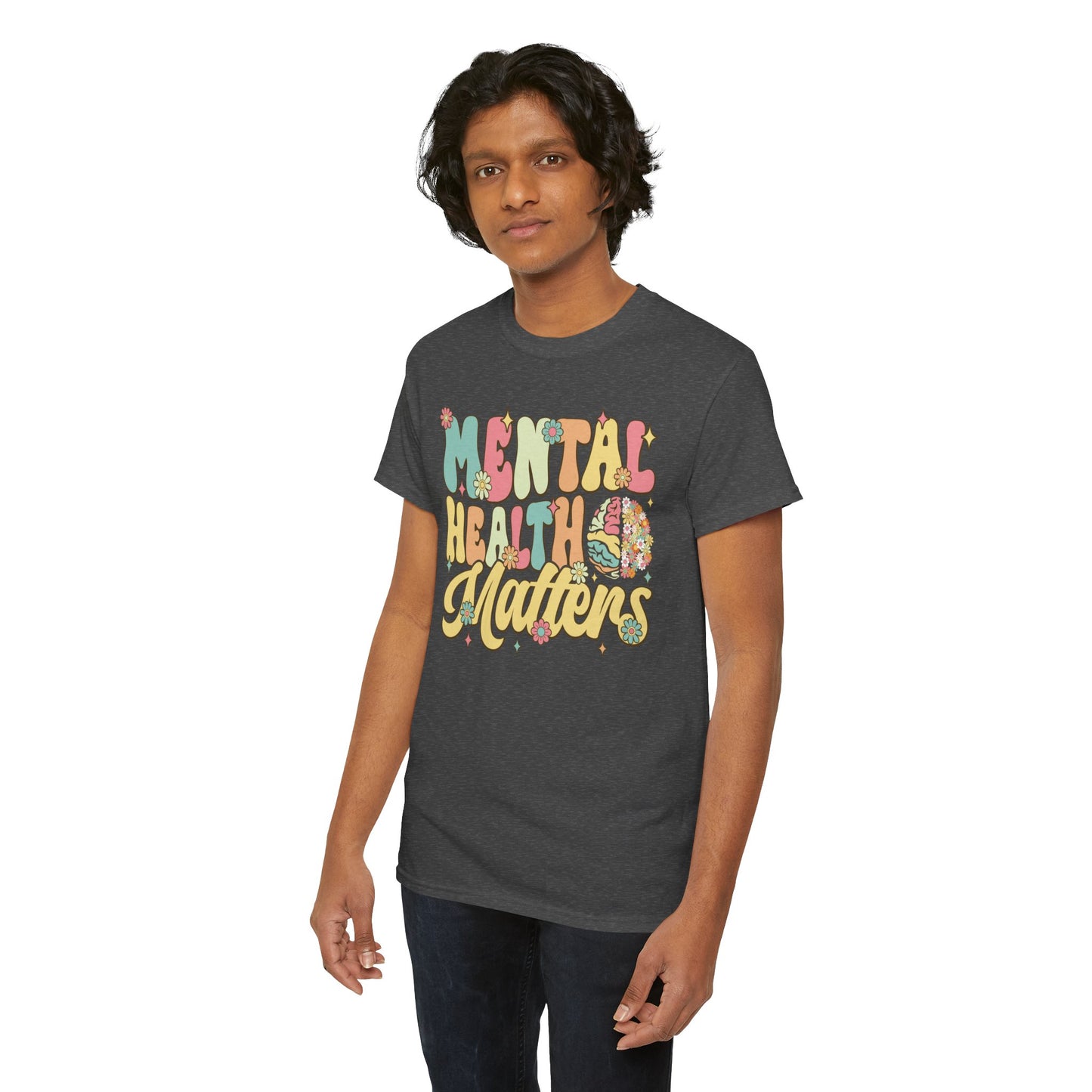 Mental Health Matters-Heavy Cotton Tee