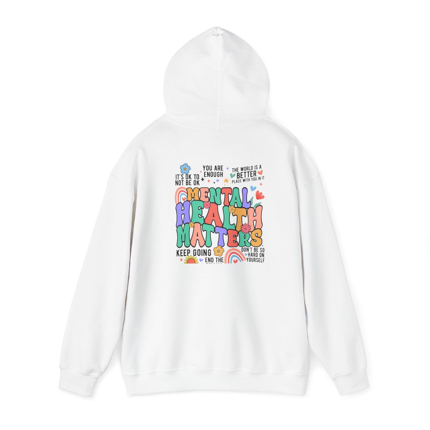 Mental Health Matters-Be Kind to your Mind-Unisex Heavy Blend™Hoodie