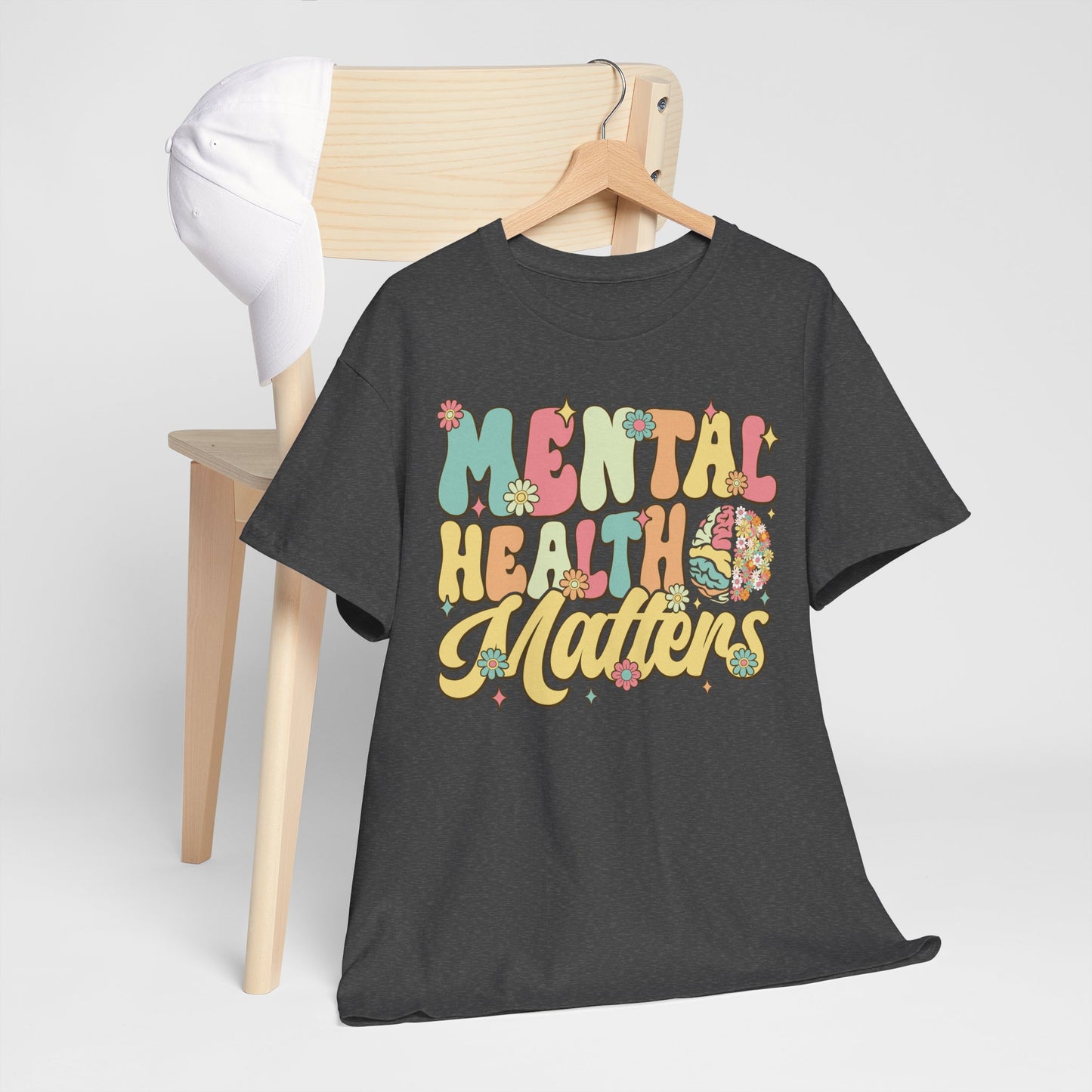 Mental Health Matters-Heavy Cotton Tee