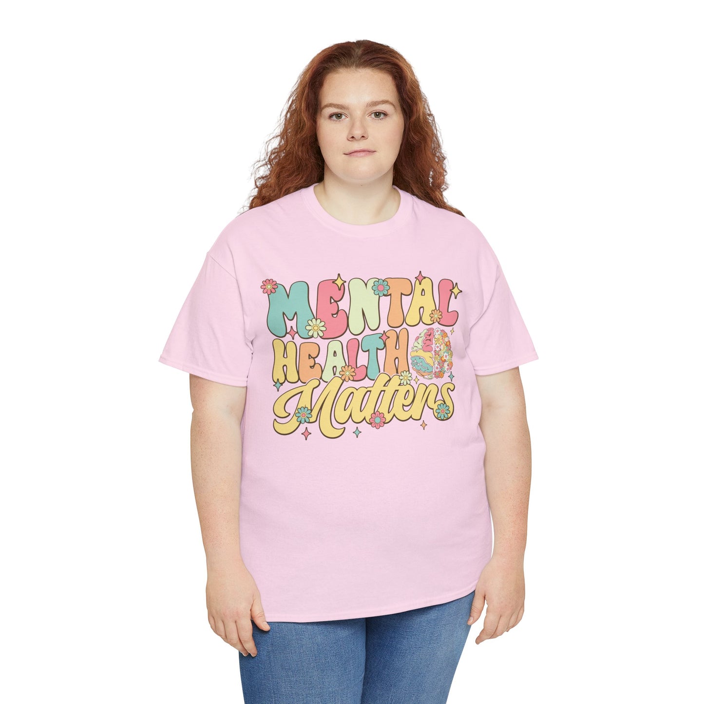 Mental Health Matters-Heavy Cotton Tee