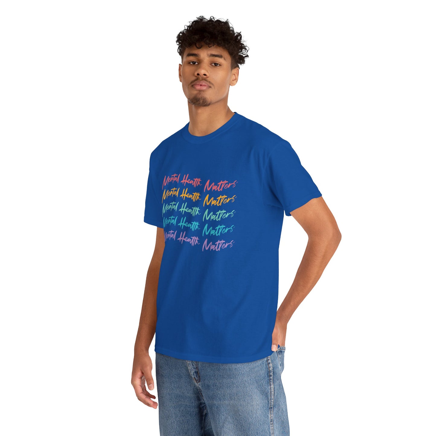 Mental Health Matters-Heavy Cotton Tee
