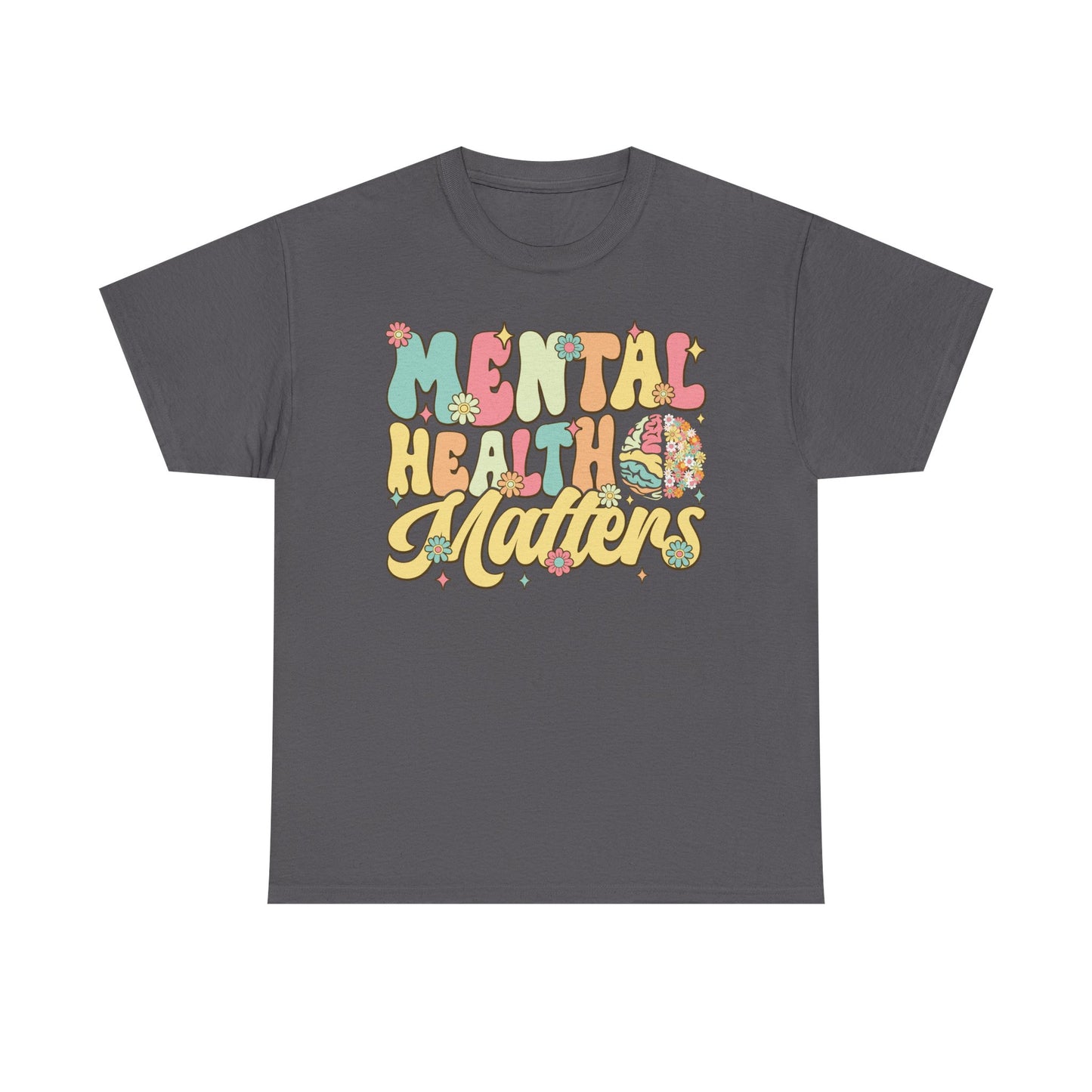 Mental Health Matters-Heavy Cotton Tee