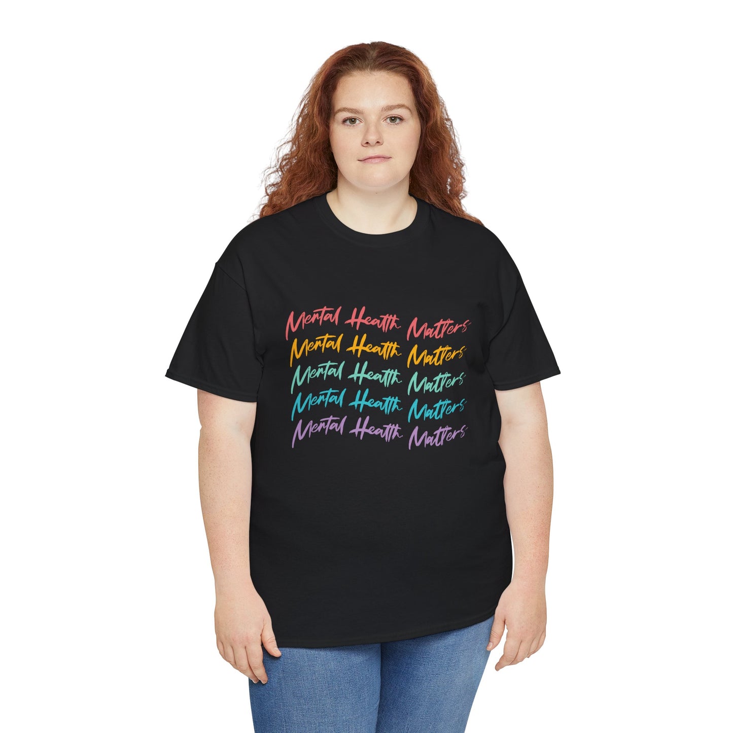 Mental Health Matters-Heavy Cotton Tee