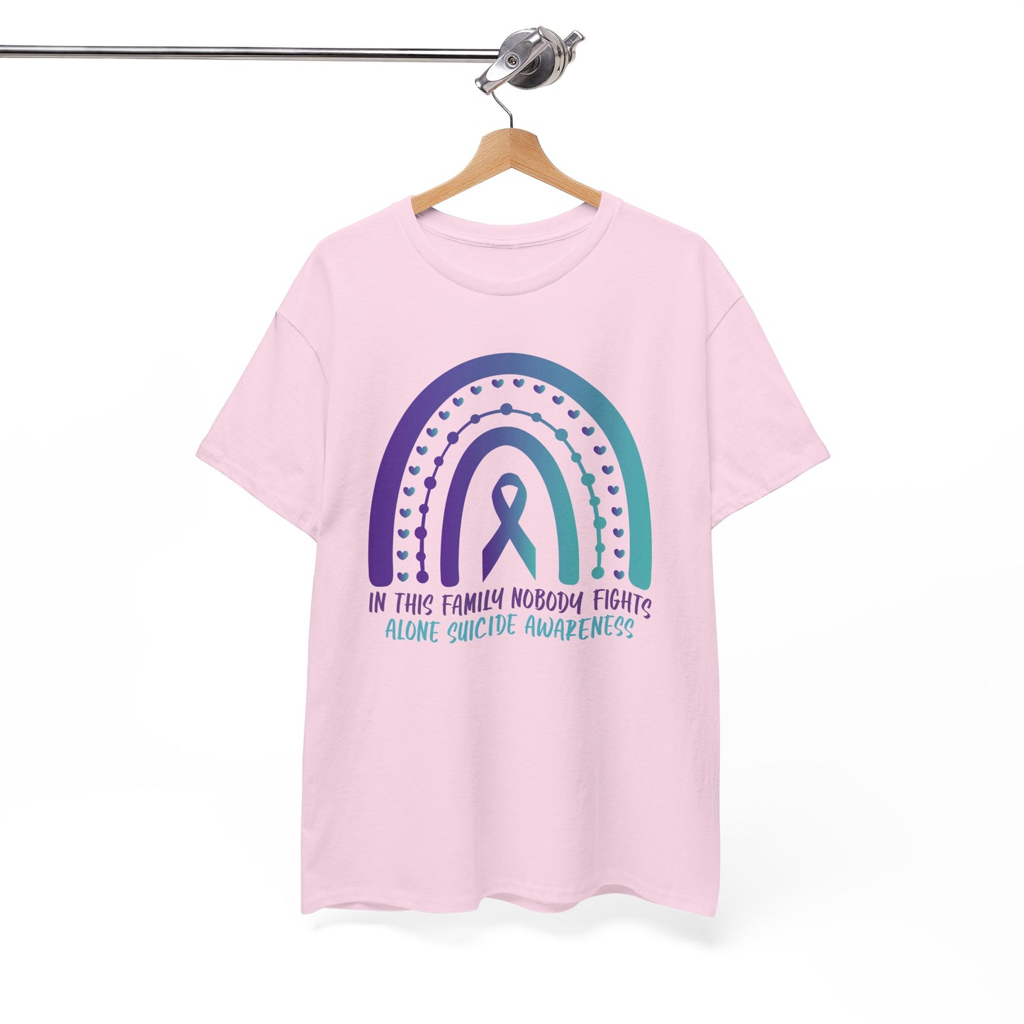 Suicide Prevention Awareness-In this Family Noone Fights Alone-Limited Edition T-shirts