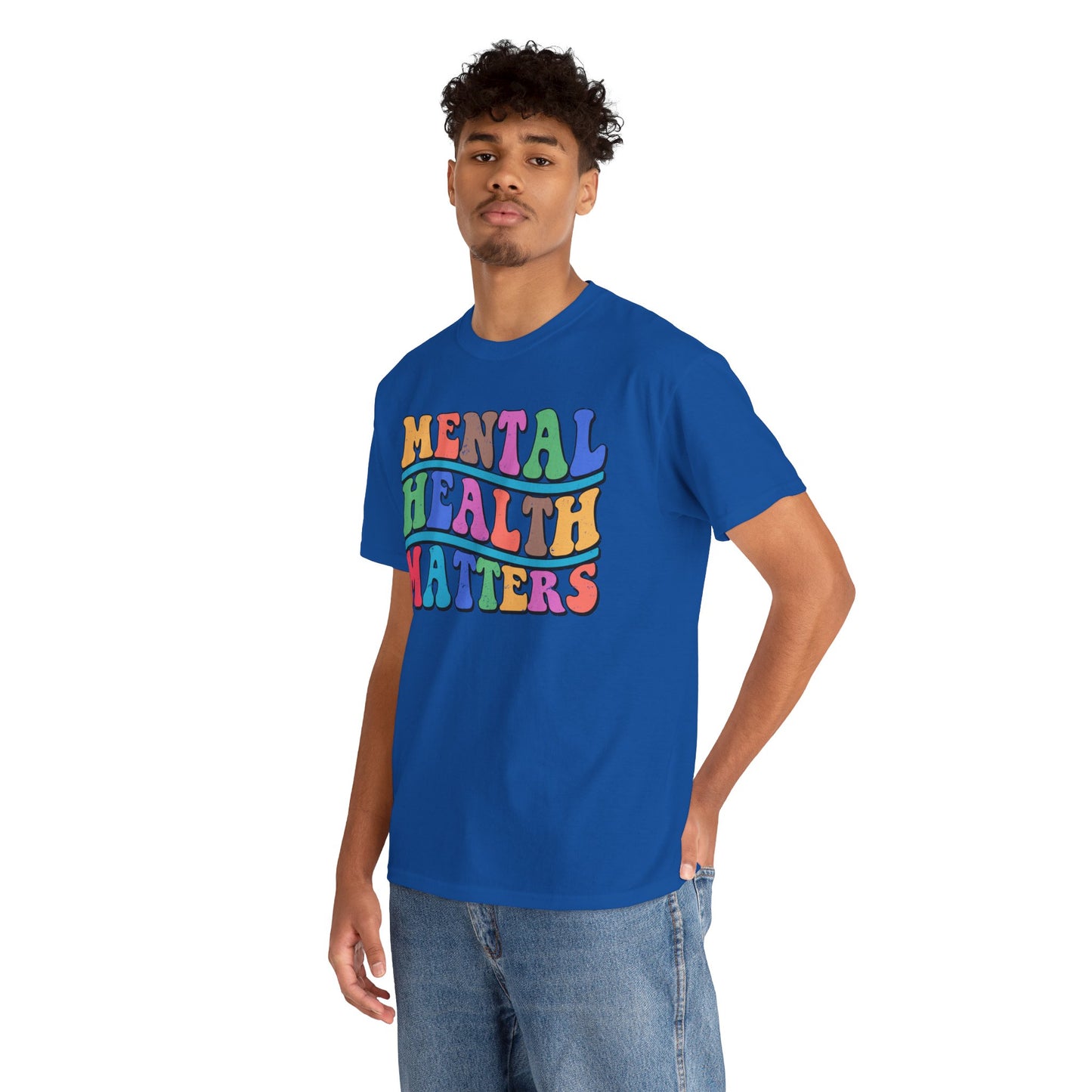 Mental Health Matters-Heavy Cotton Tee