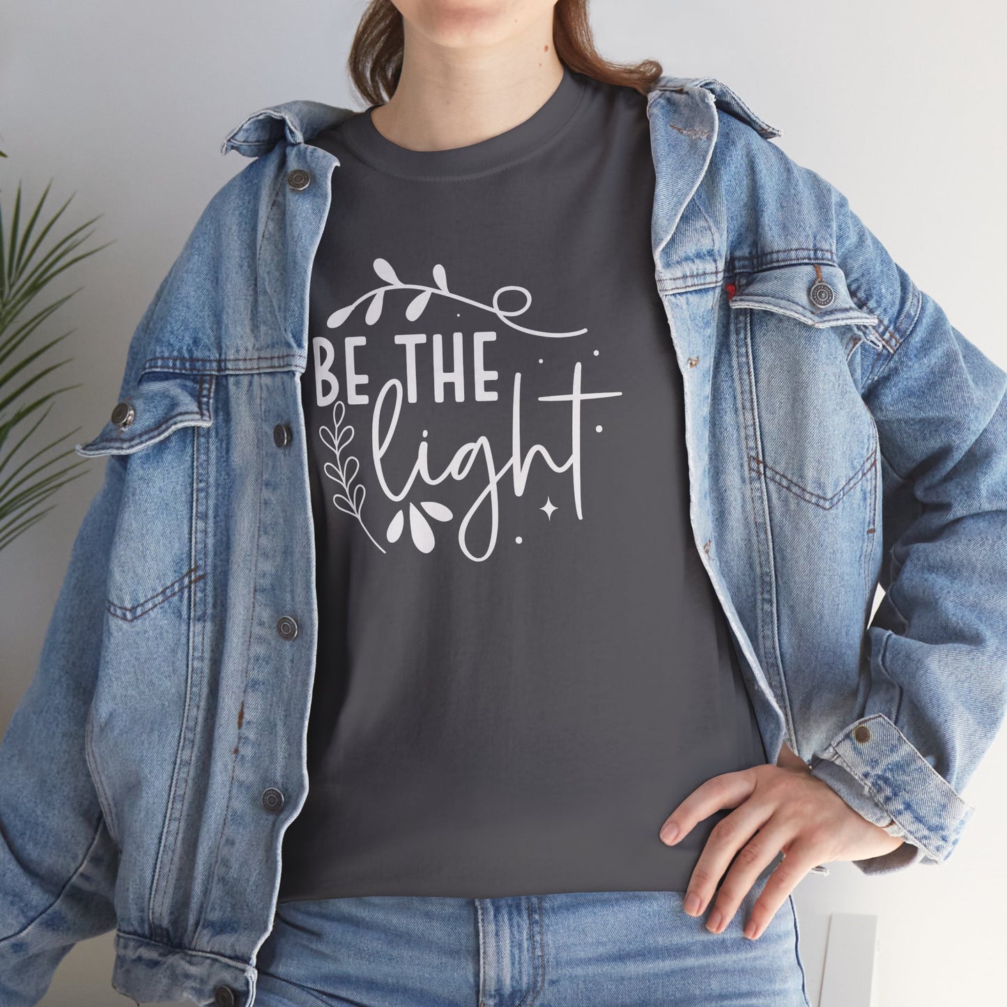 Be the Light Unisex Heavy Cotton Tee