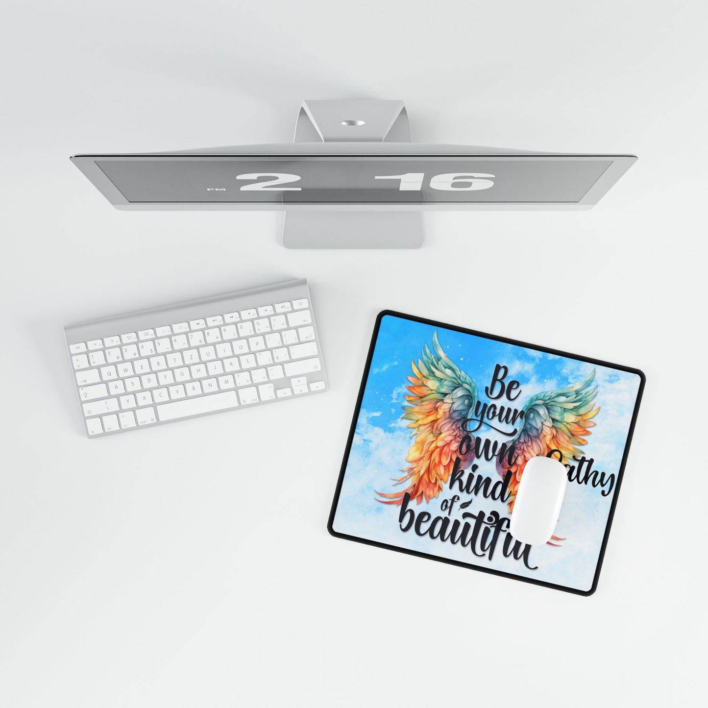 Be Your Own Kind of Beautiful -Customisable Mouse Pad (Rectangle)