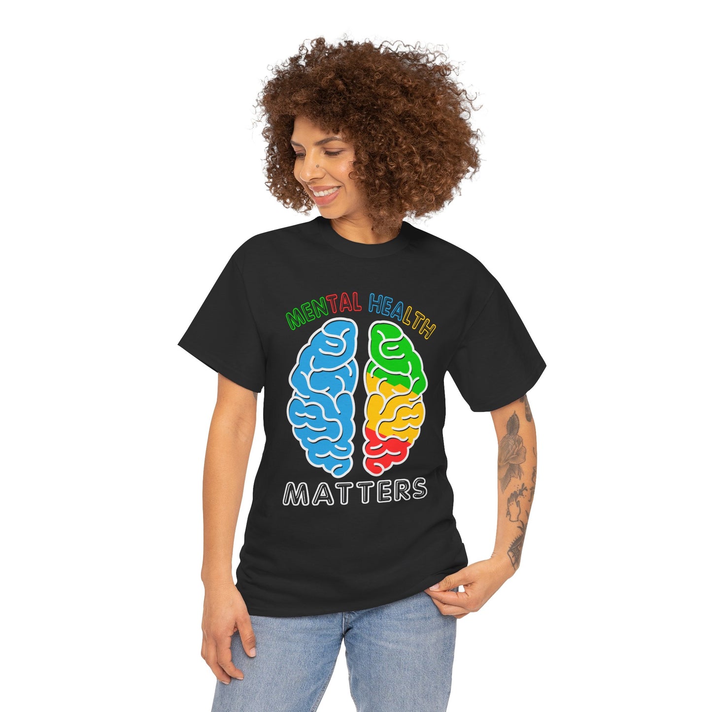 Mental Health Matters-Heavy Cotton Tee
