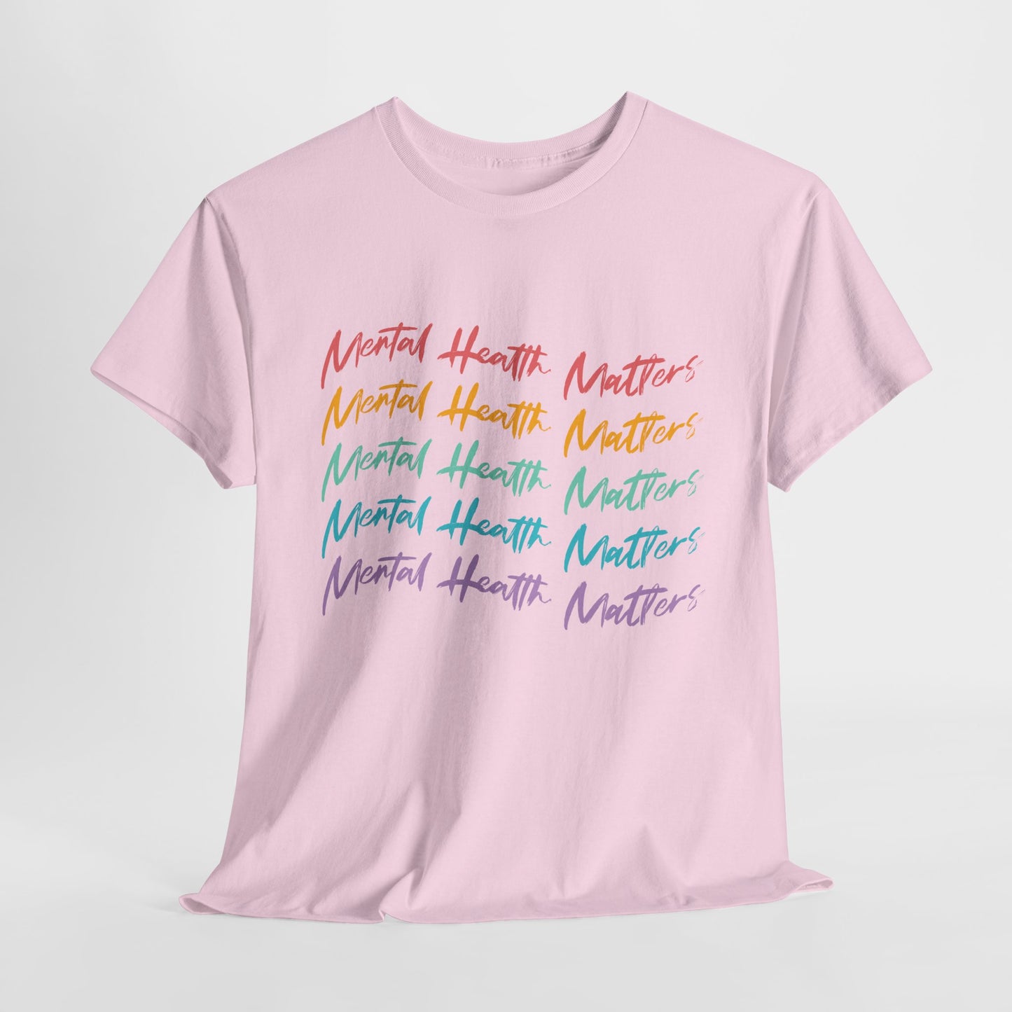 Mental Health Matters-Heavy Cotton Tee