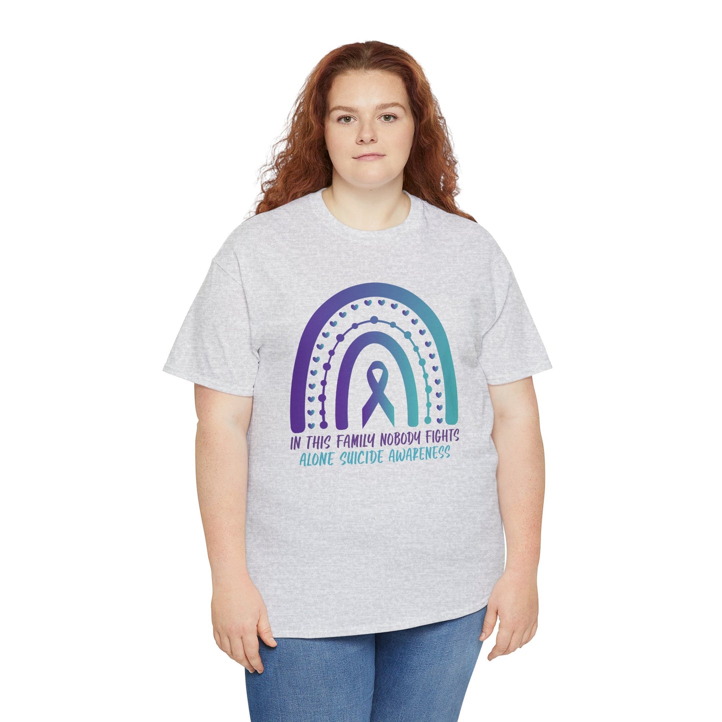 Suicide Prevention Awareness-In this Family Noone Fights Alone-Limited Edition T-shirts