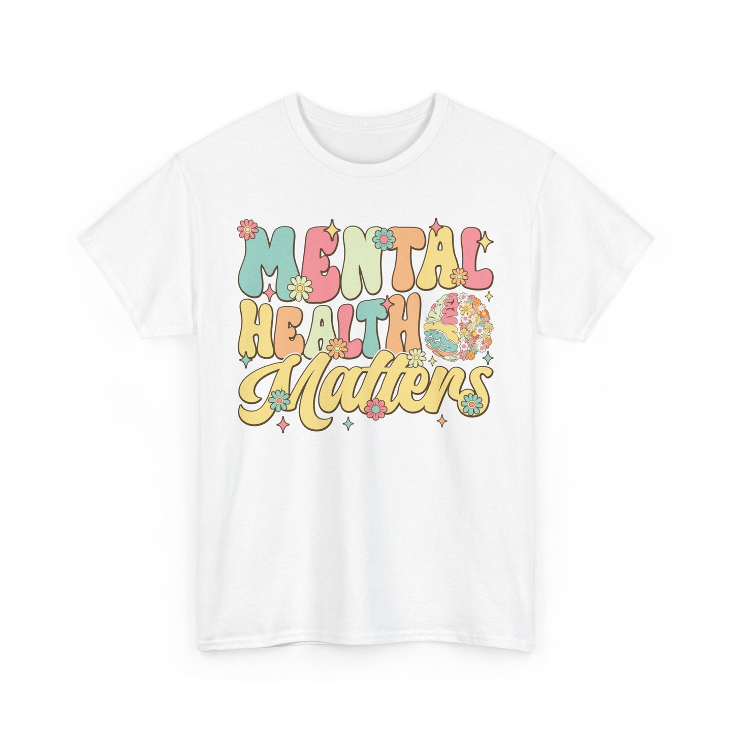 Mental Health Matters-Heavy Cotton Tee