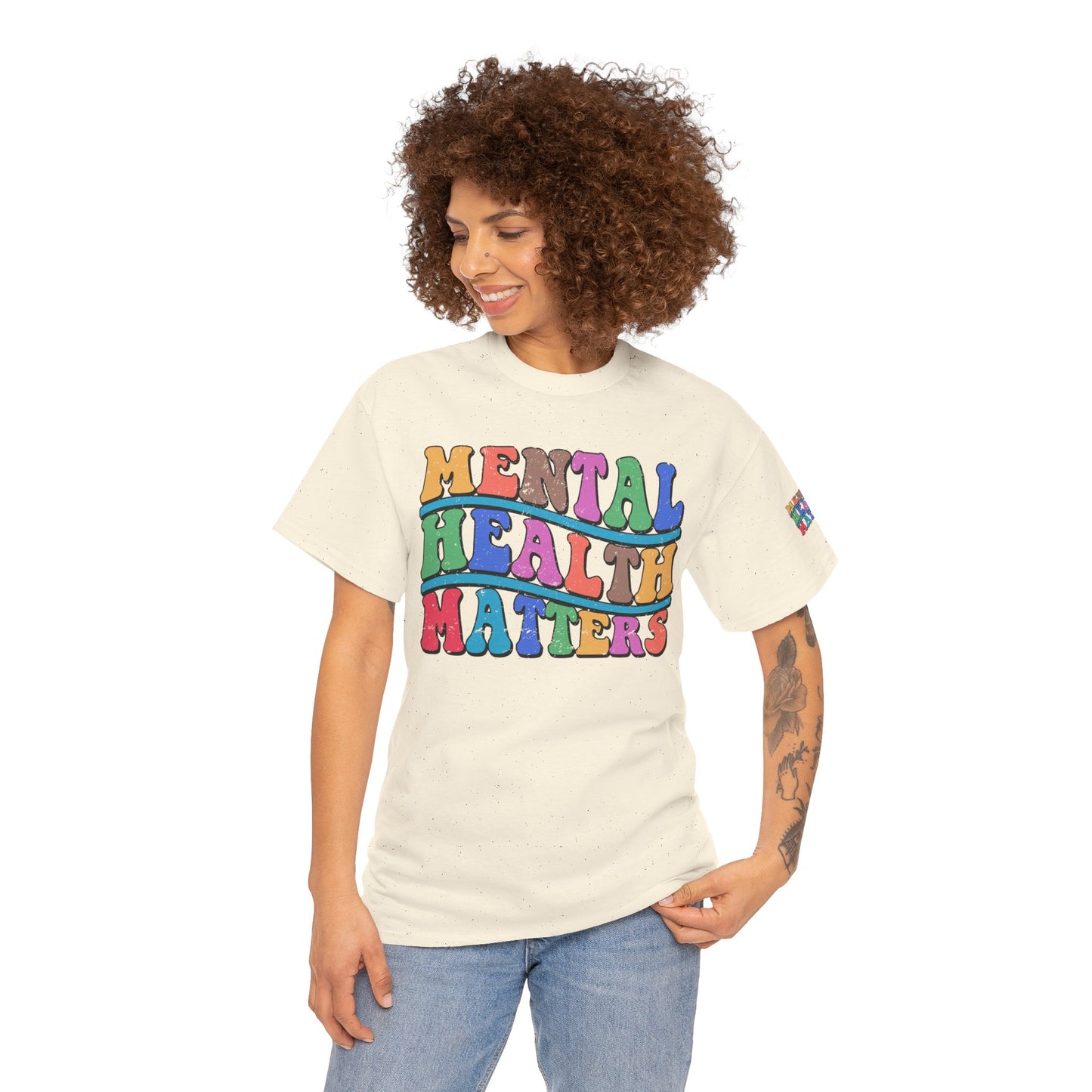 Mental Health Matters-Heavy Cotton Tee