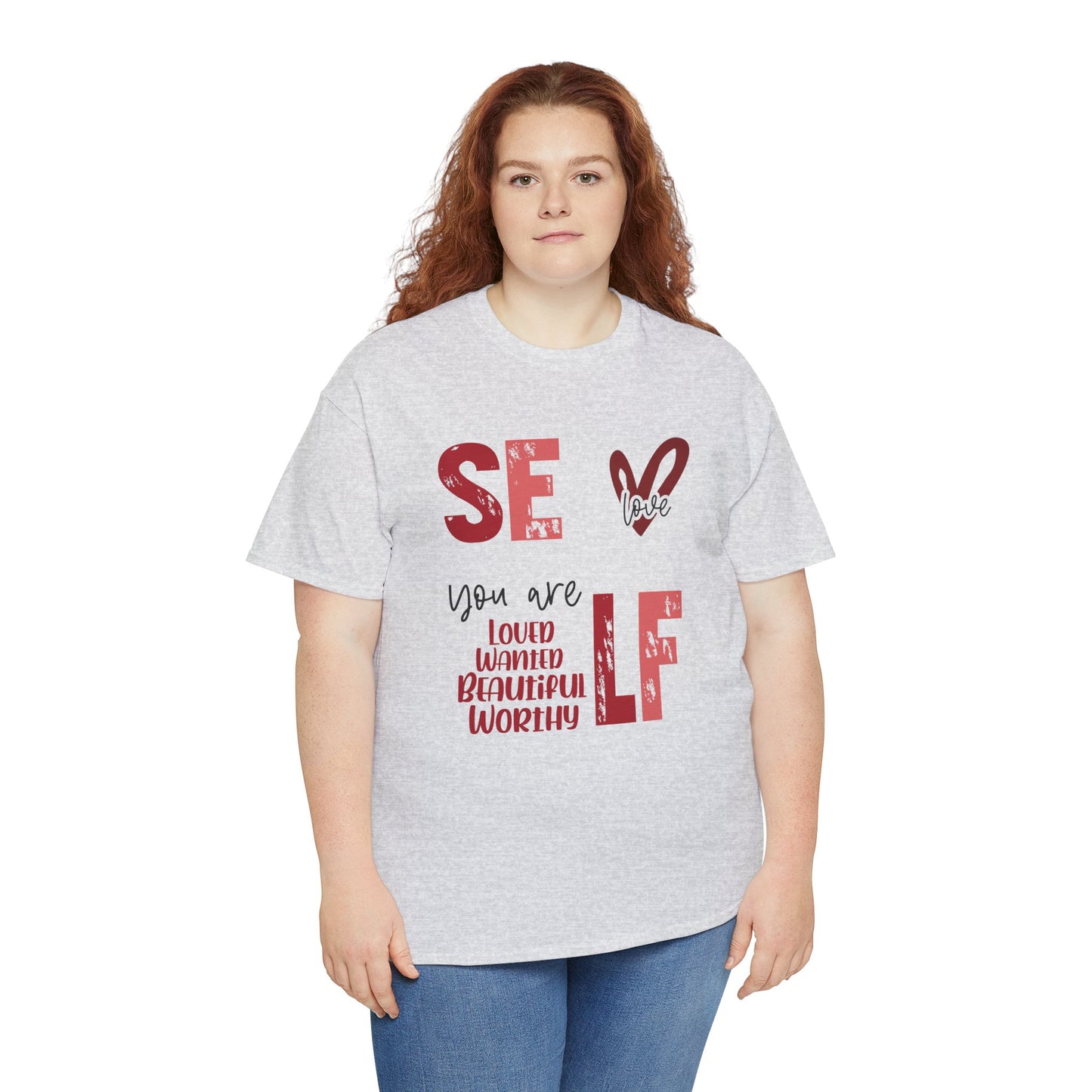 Self Love Inspirational Unisex Heavy Cotton Tee