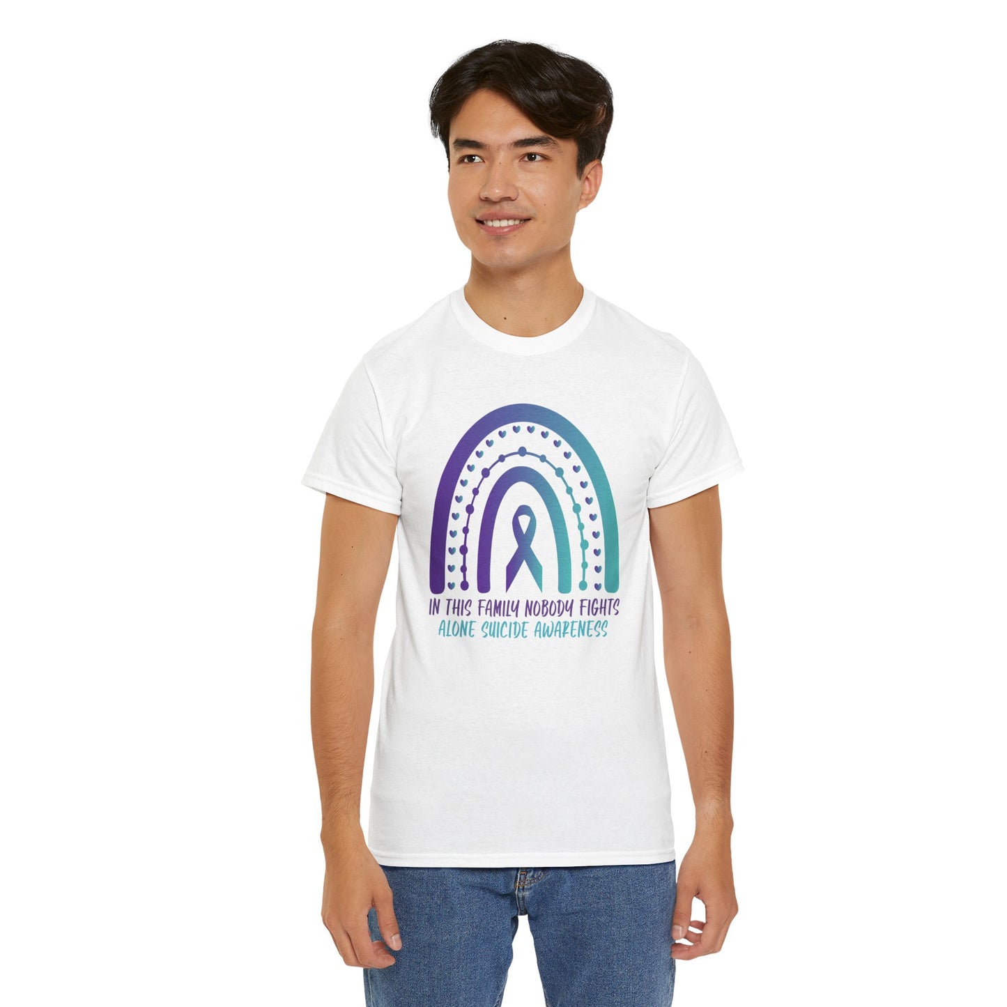 Suicide Prevention Awareness-In this Family Noone Fights Alone-Limited Edition T-shirts