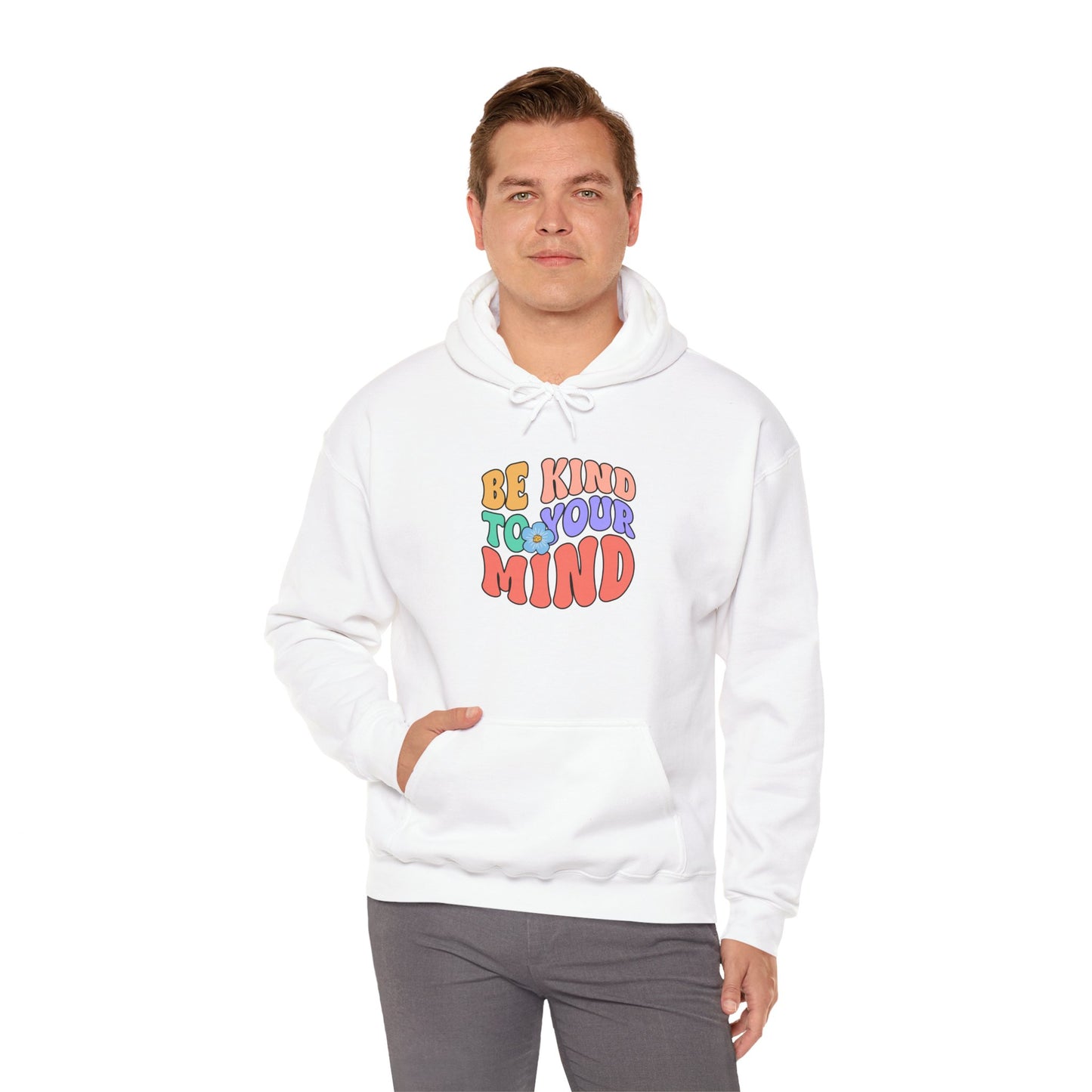 Mental Health Matters-Be Kind to your Mind-Unisex Heavy Blend™Hoodie