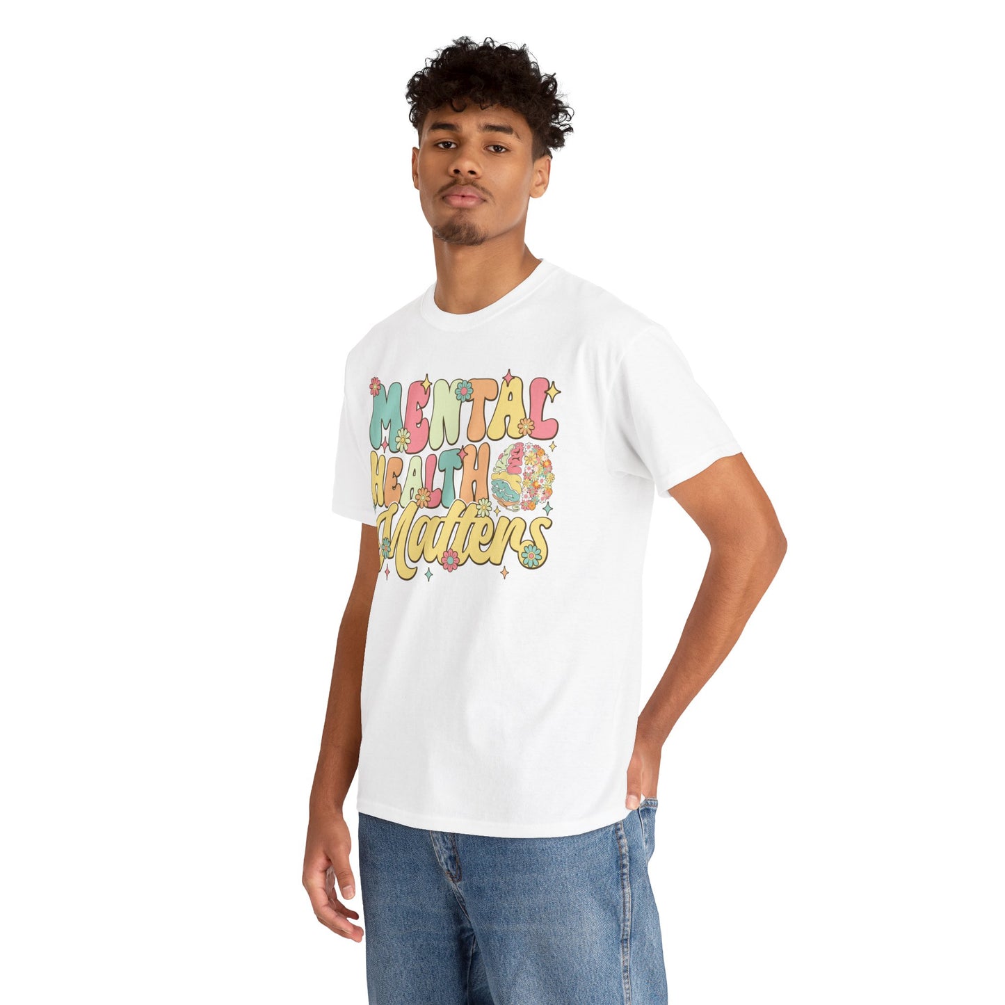 Mental Health Matters-Heavy Cotton Tee