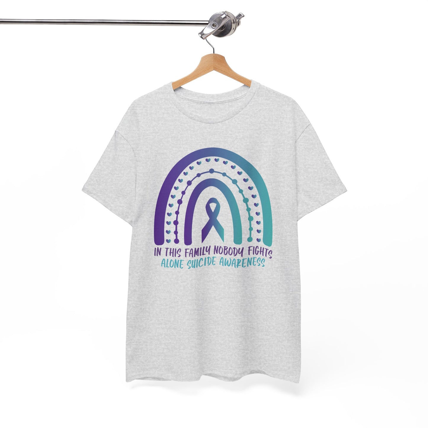Suicide Prevention Awareness-In this Family Noone Fights Alone-Limited Edition T-shirts
