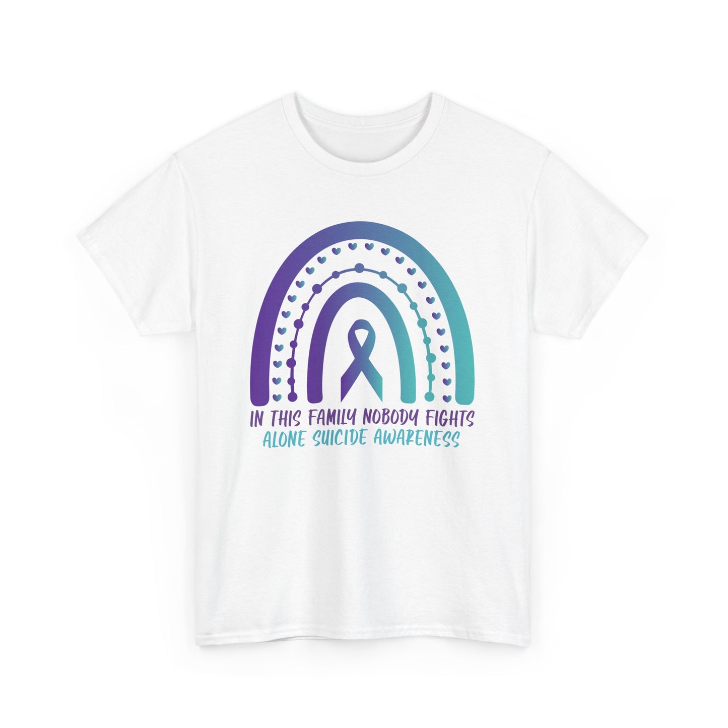 Suicide Prevention Awareness-In this Family Noone Fights Alone-Limited Edition T-shirts