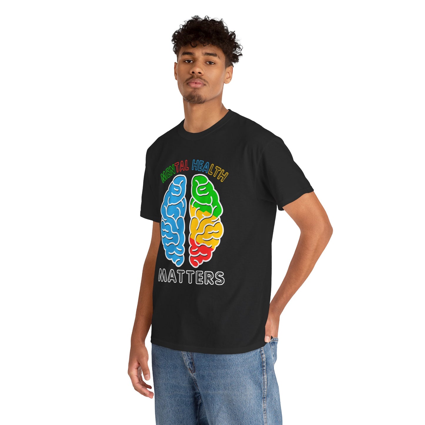 Mental Health Matters-Heavy Cotton Tee