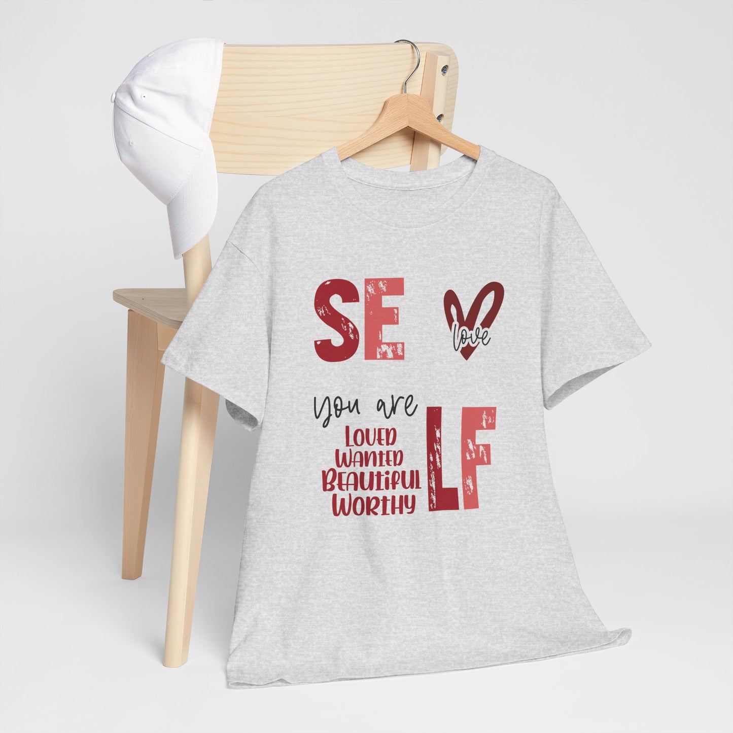 Self Love Inspirational Unisex Heavy Cotton Tee
