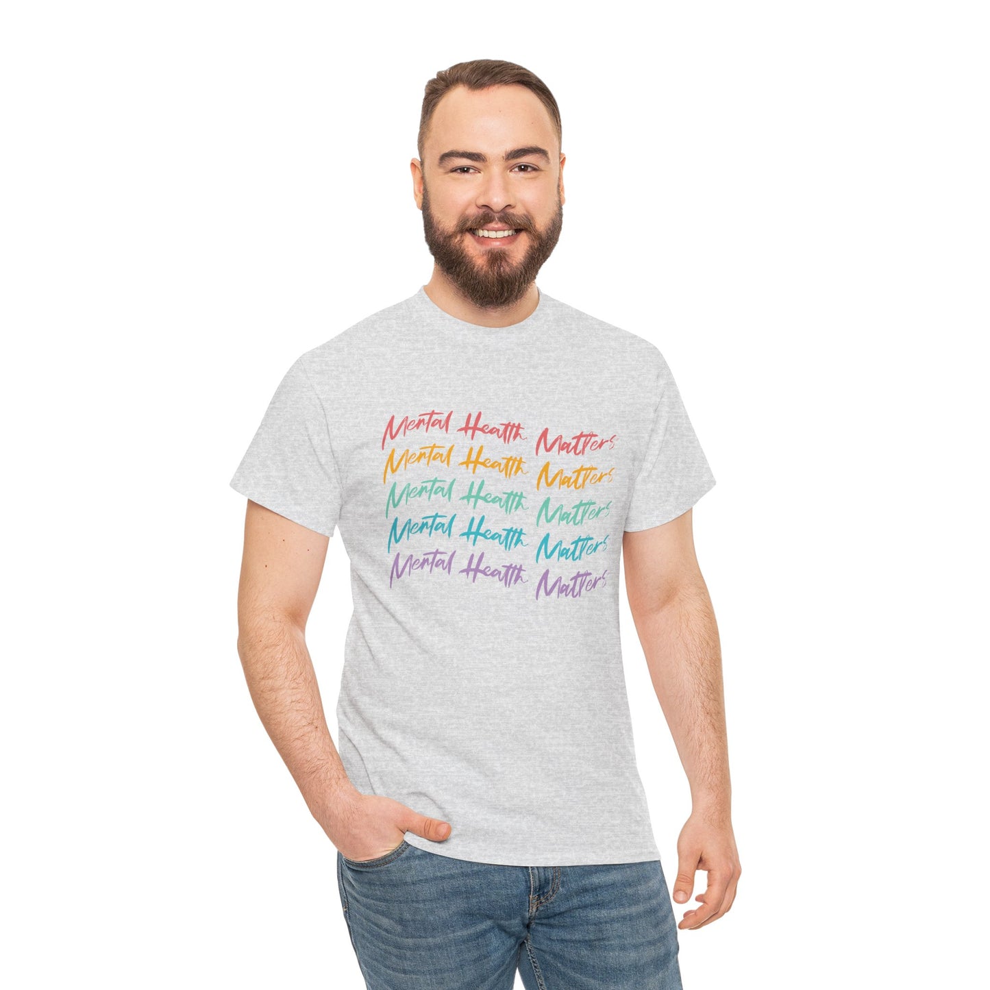 Mental Health Matters-Heavy Cotton Tee